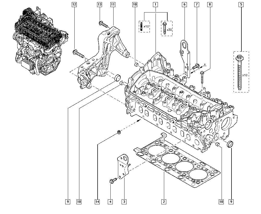 RENAULT 82 00 496 321 - Уплотнительное кольцо, стержень клапана parts5.com