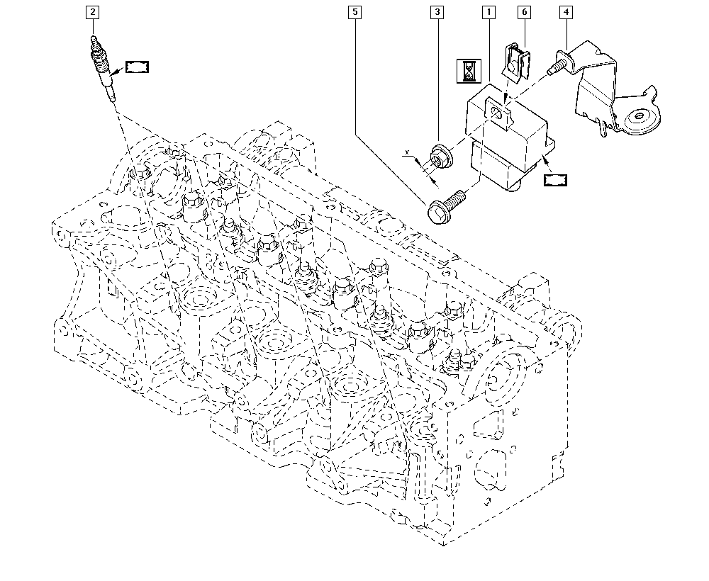 RENAULT 77 01 069 730 - Свеча накаливания parts5.com