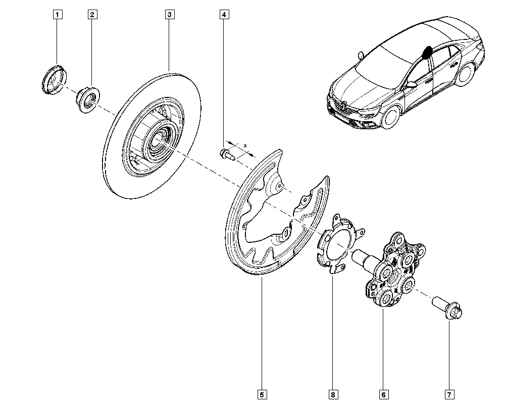 RENAULT 432027412R - Тормозной диск parts5.com