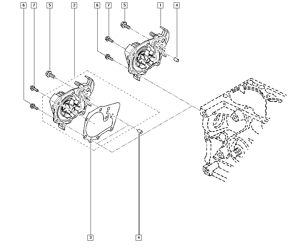 RENAULT 77 01 478 018 - Водяной насос parts5.com