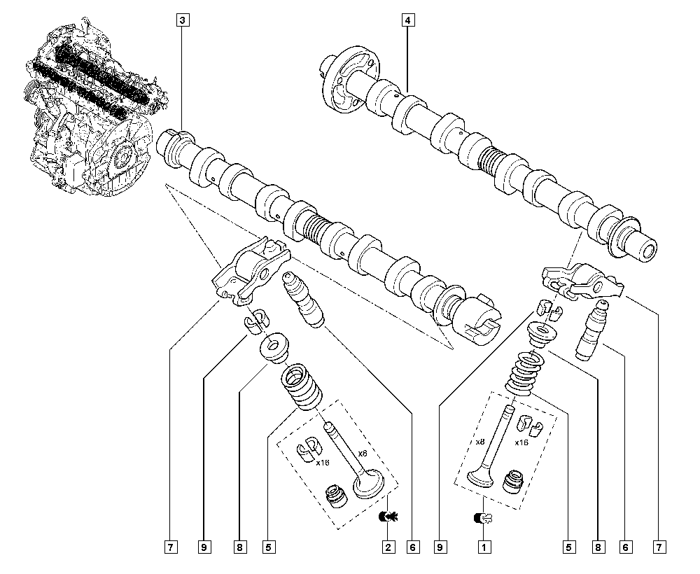 RENAULT TRUCKS 7701 062 312 - Толкатель, гидрокомпенсатор parts5.com