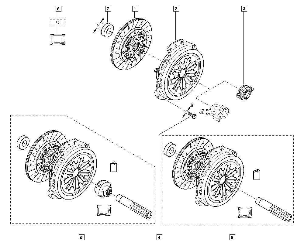 DACIA 30 20 509 01R - Kit de embrague parts5.com