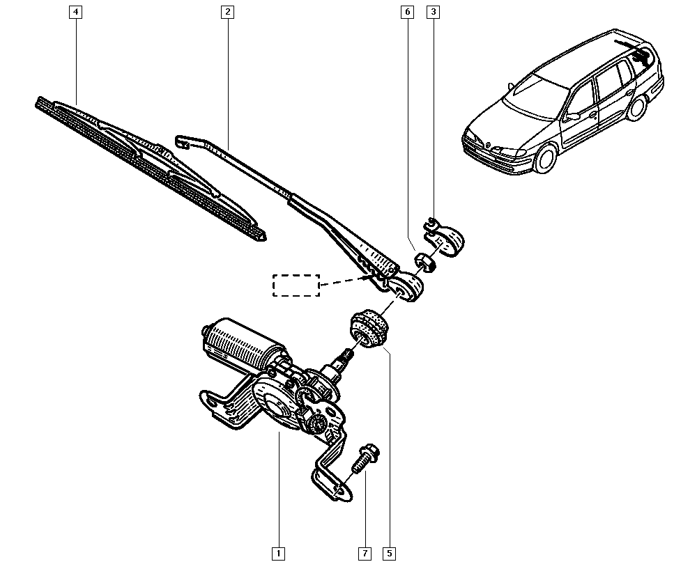 RENAULT 77 01 047 871 - Limpiaparabrisas parts5.com