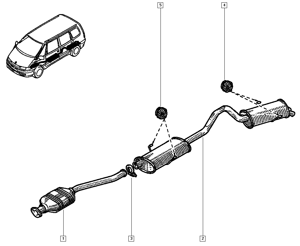 RENAULT 60 25 405 109 - Втулка, стабилизатор parts5.com