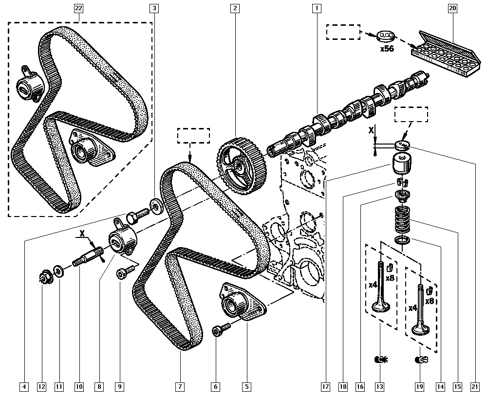 RENAULT 77 01 063 978 - Timing Belt parts5.com