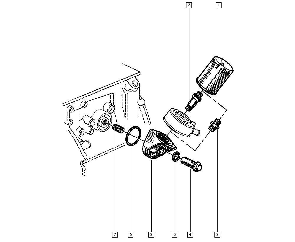 RENAULT 77 00 865 981 - Масляный фильтр parts5.com