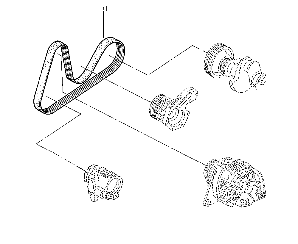 DACIA 8200059395 - Поликлиновой ремень parts5.com