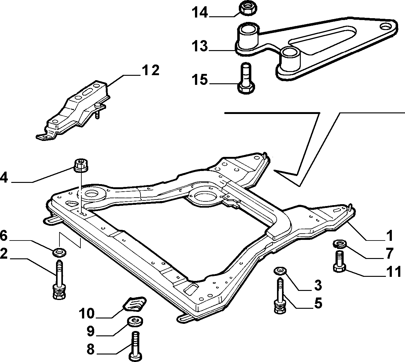 Alfa Romeo 15503621 - Гайка, шейка оси parts5.com