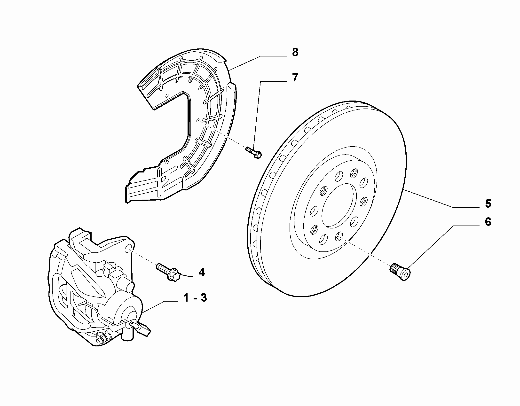 FIAT 51767384 - Тормозной диск parts5.com