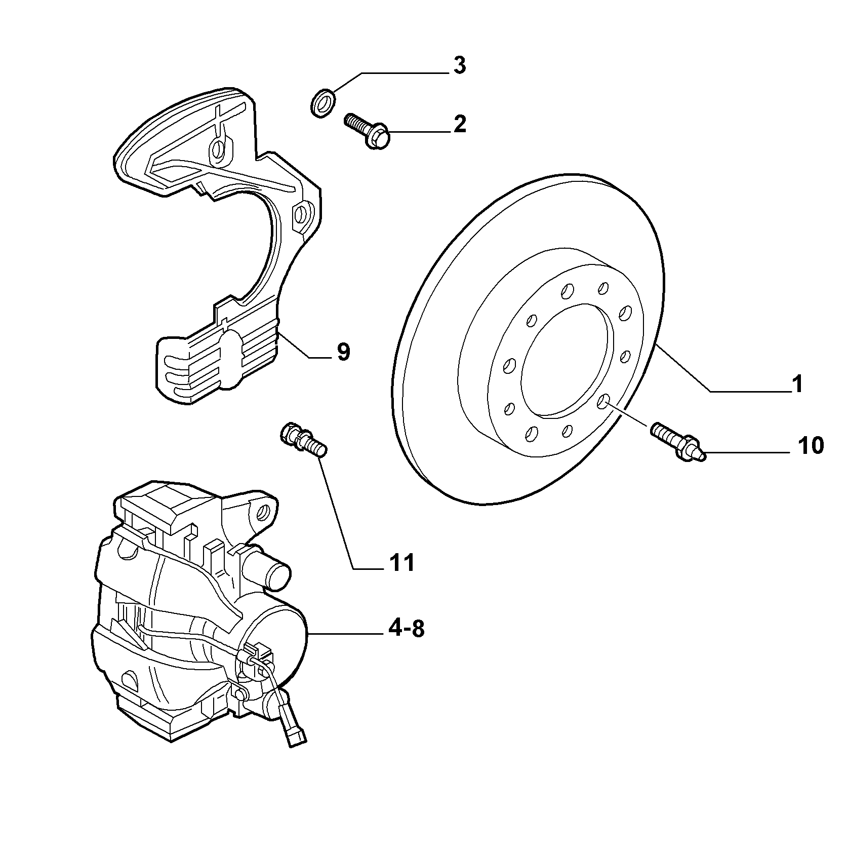 Alfa Romeo 735457083 - Тормозной суппорт parts5.com