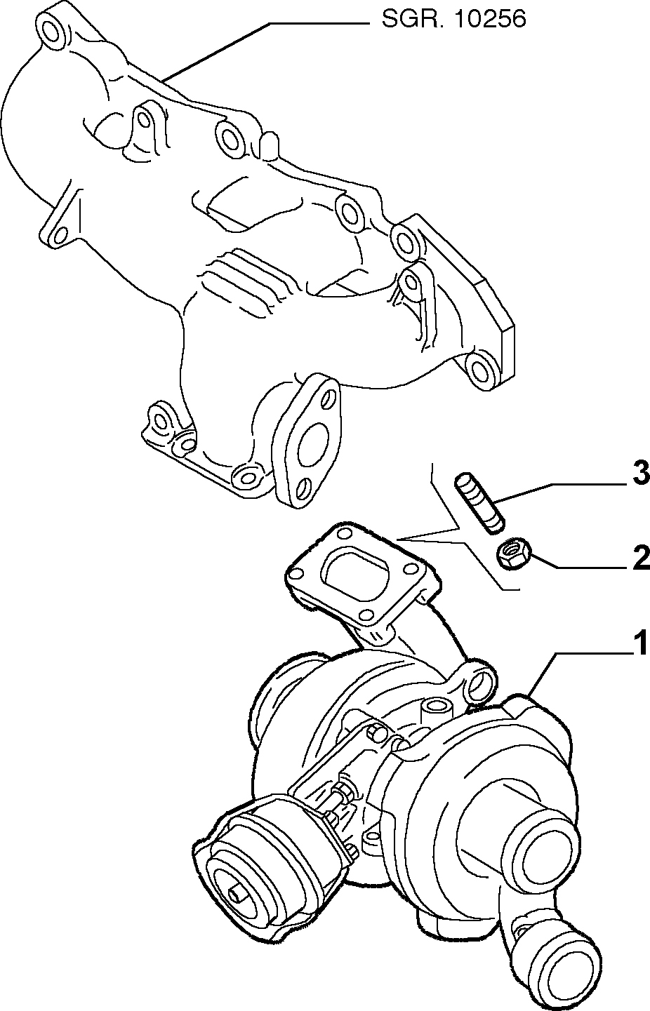 Abarth 55191934 - Картридж, группа корпуса компрессора parts5.com