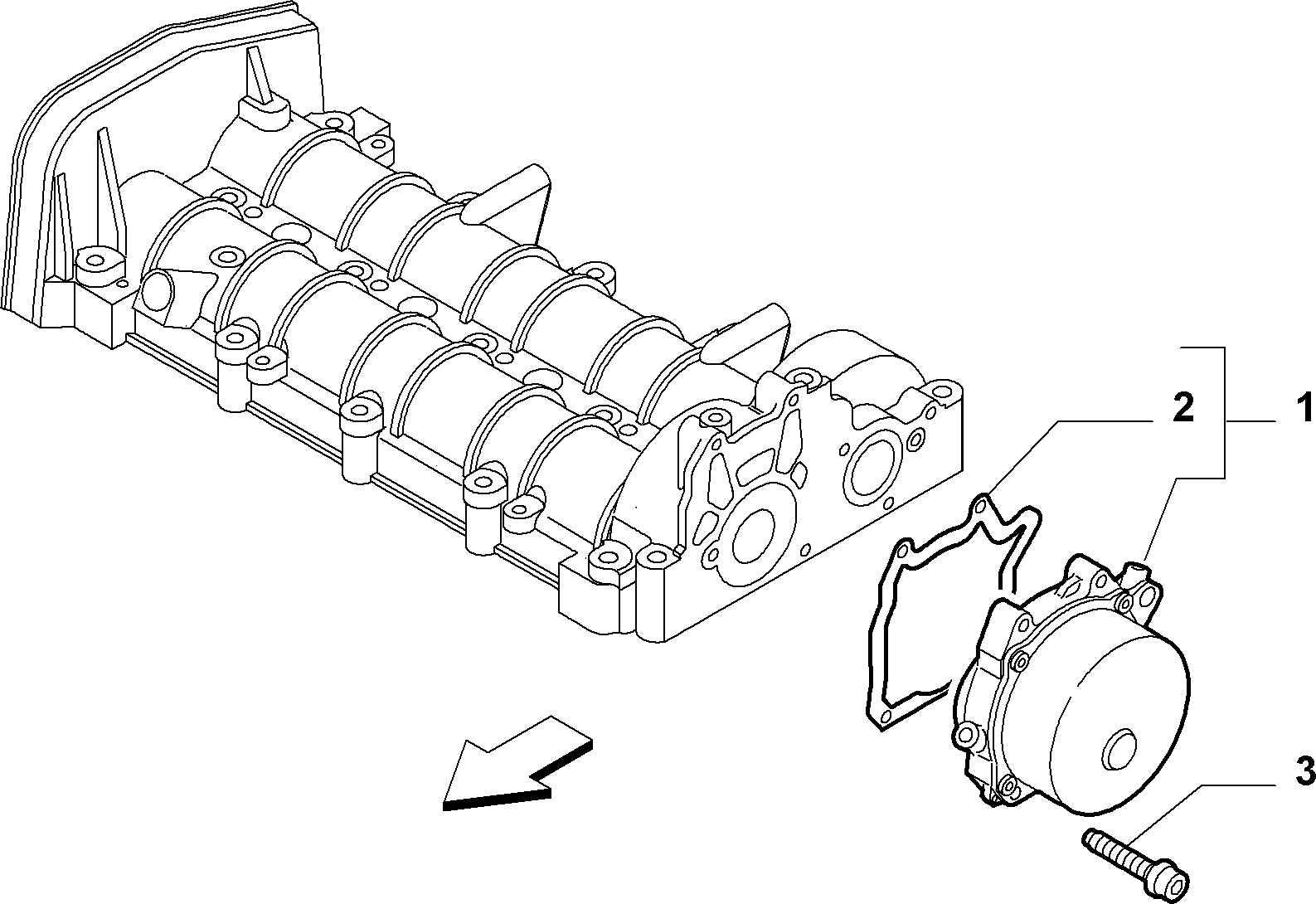 FIAT 46818359 - Вакуумный насос, тормозная система parts5.com