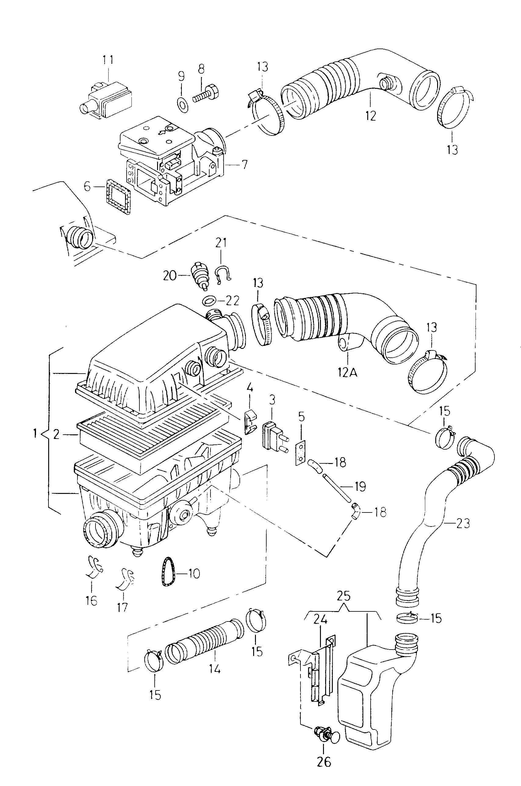 Seat 1L0 129 620 C - Воздушный фильтр parts5.com