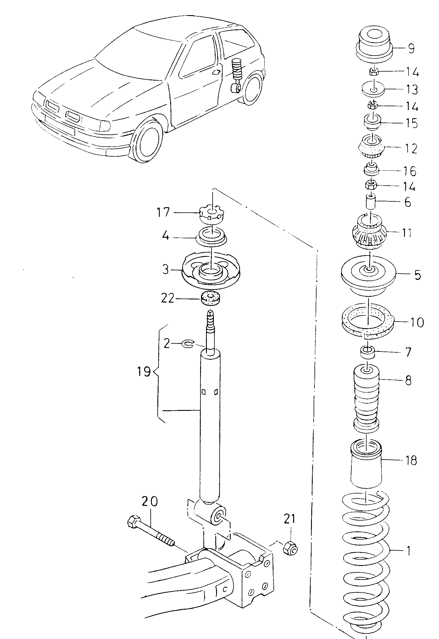 VAG 6K0513031R - Амортизатор parts5.com