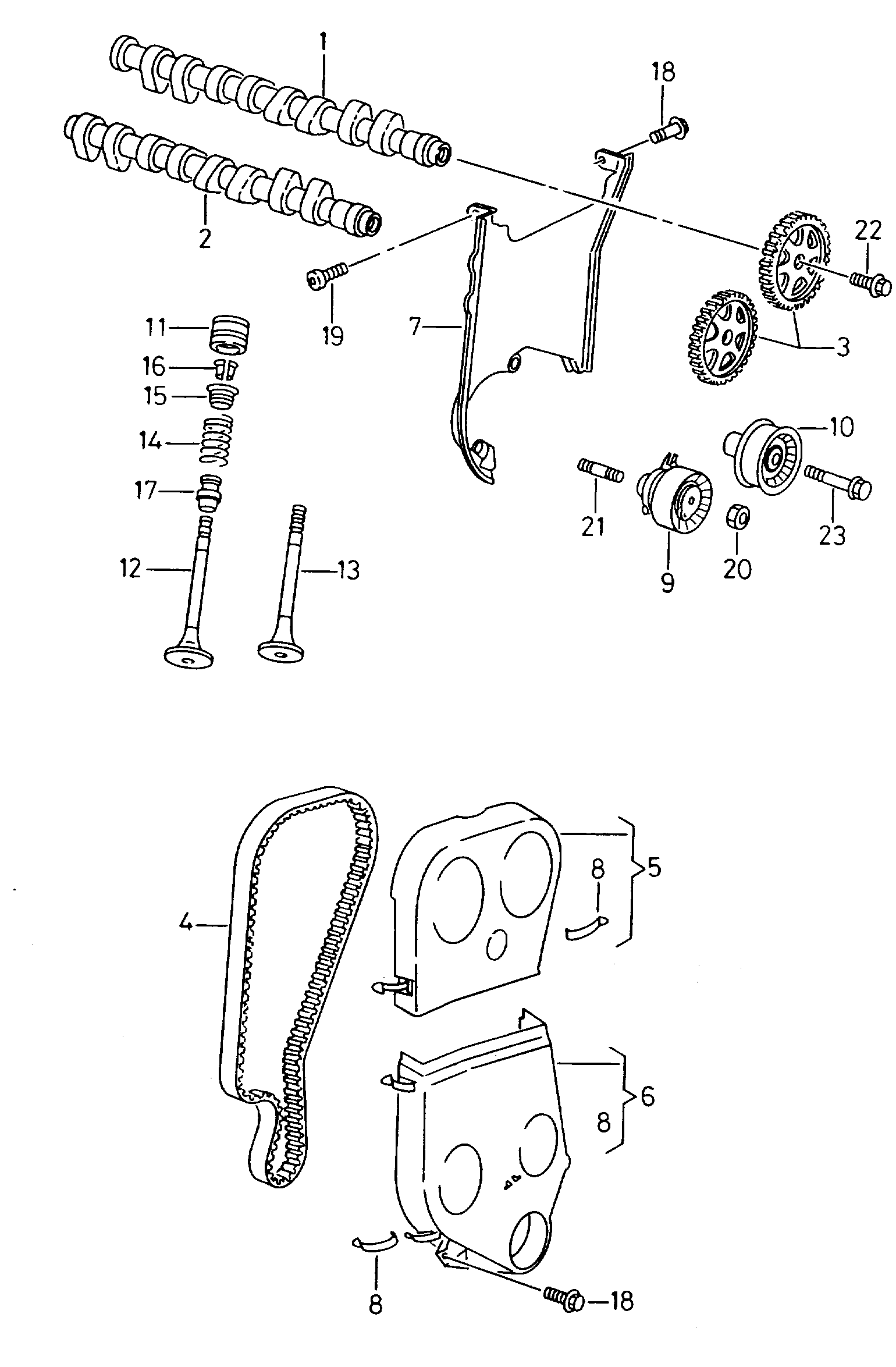 VW (FAW) 036109675A - Уплотнительное кольцо, стержень клапана parts5.com