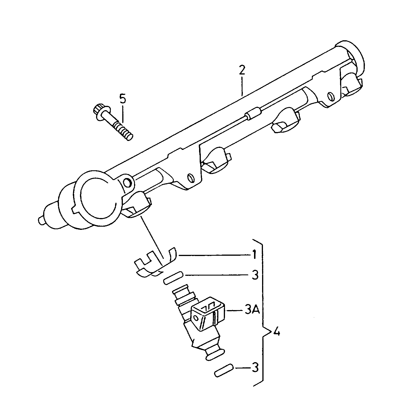 VW 027 133 052 1 - Регулятор давления подачи топлива parts5.com