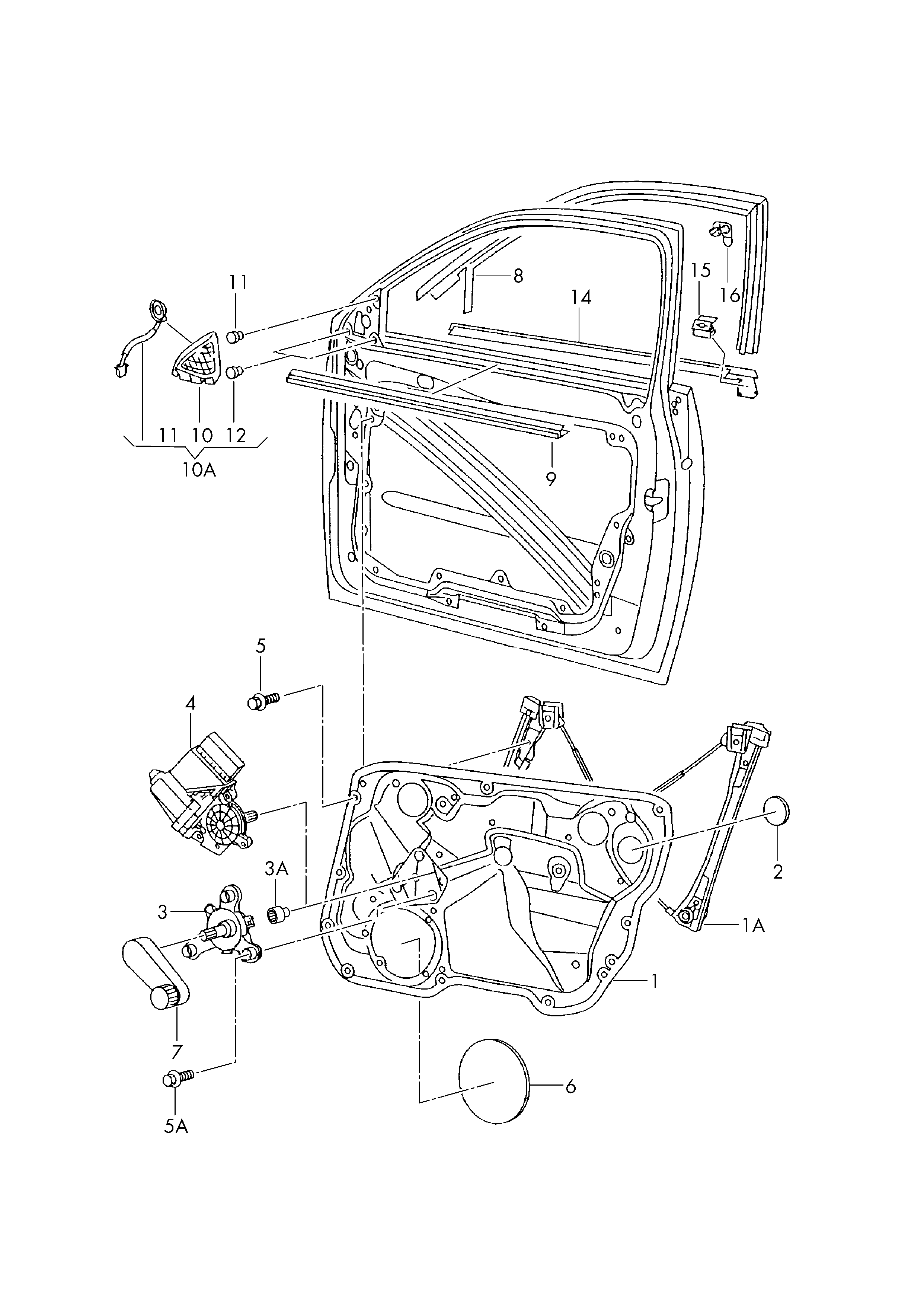 Seat 6L4837461 - Стеклоподъемник parts5.com