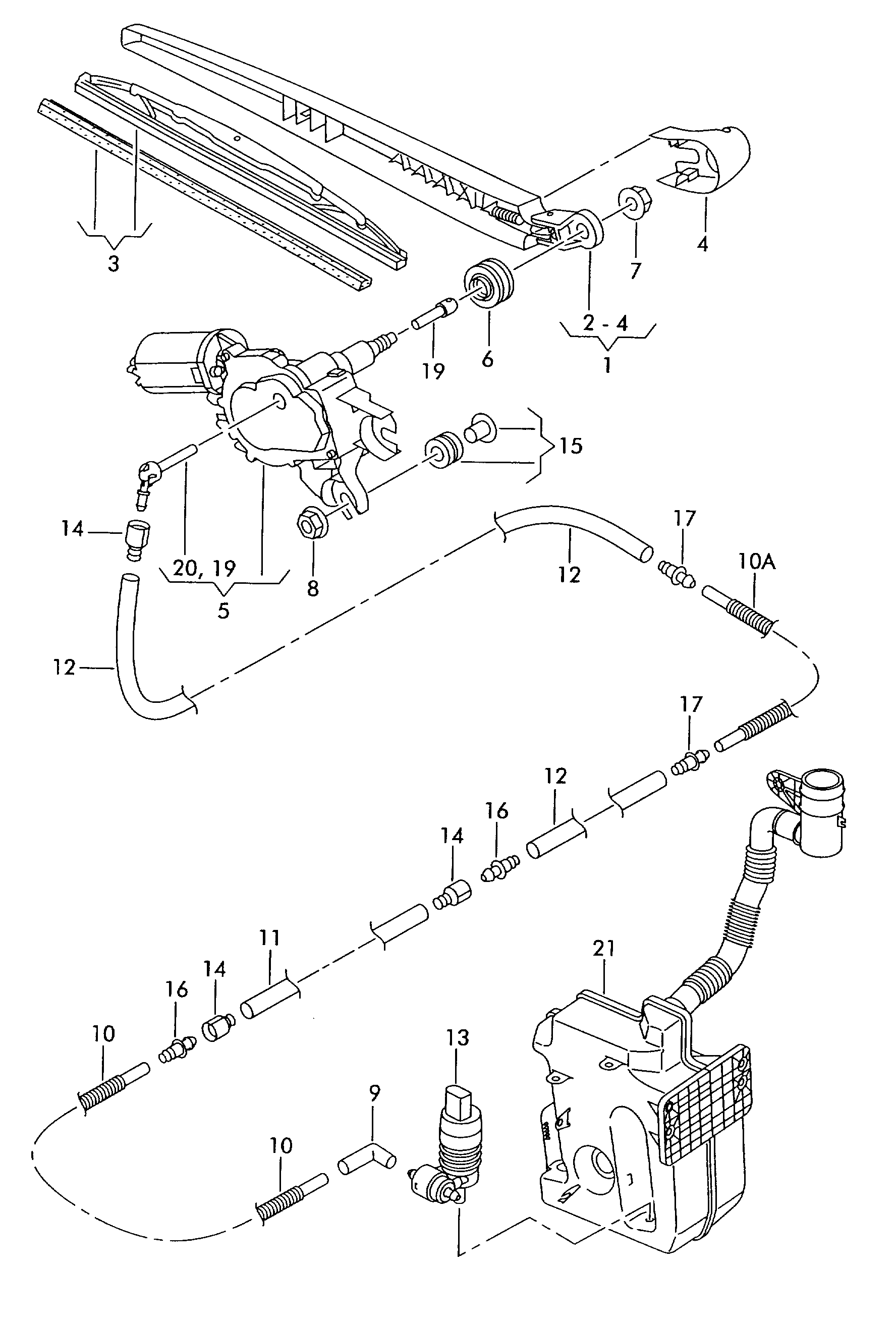 Seat 5P5955425A - wiper blade parts5.com