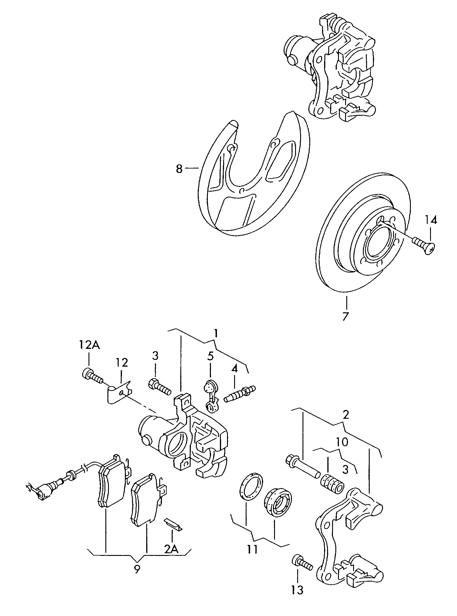 Skoda 1J0 615 601 - Тормозной диск parts5.com