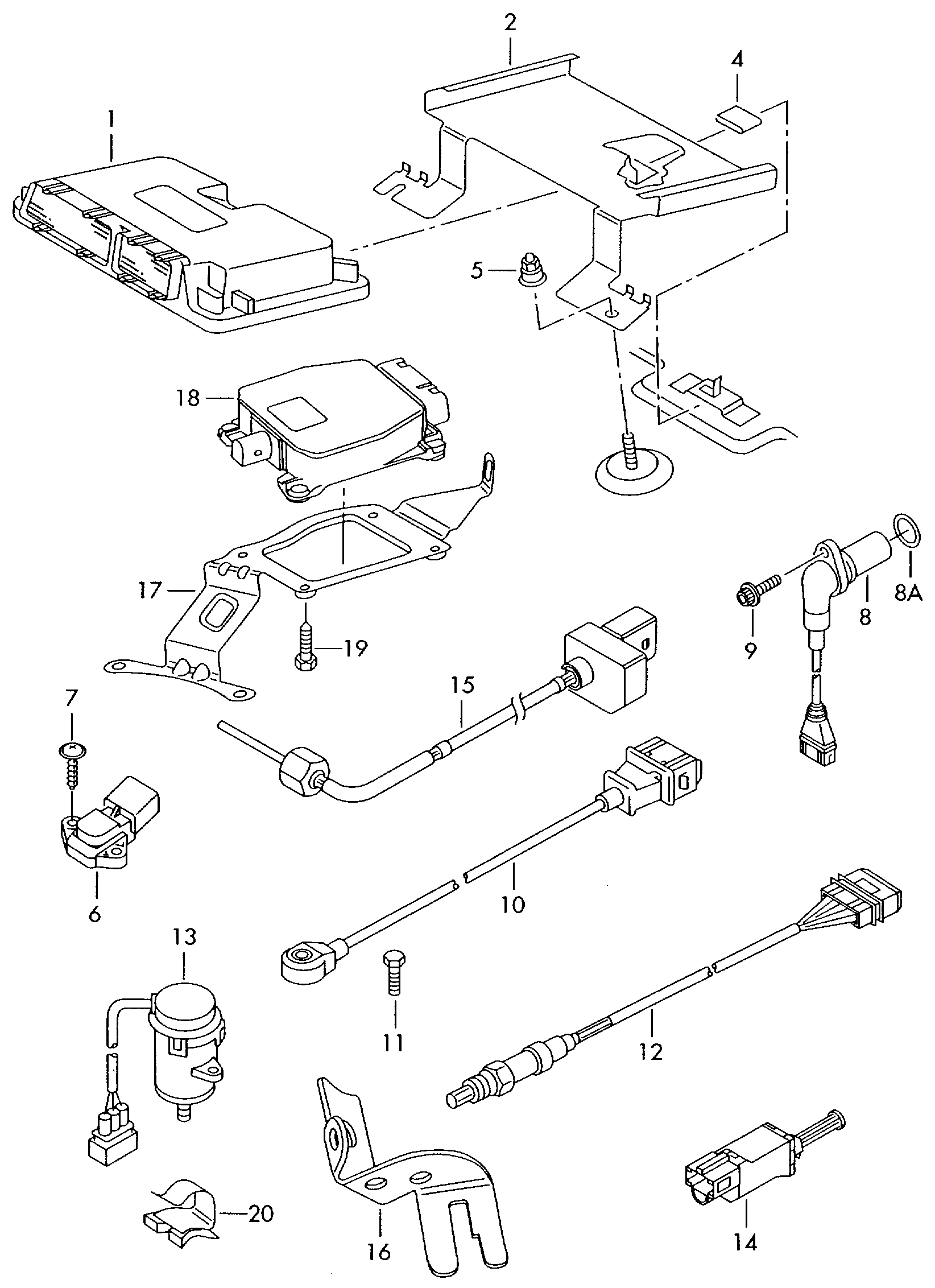 AUDI 06A 905 377 C - Датчик детонации parts5.com