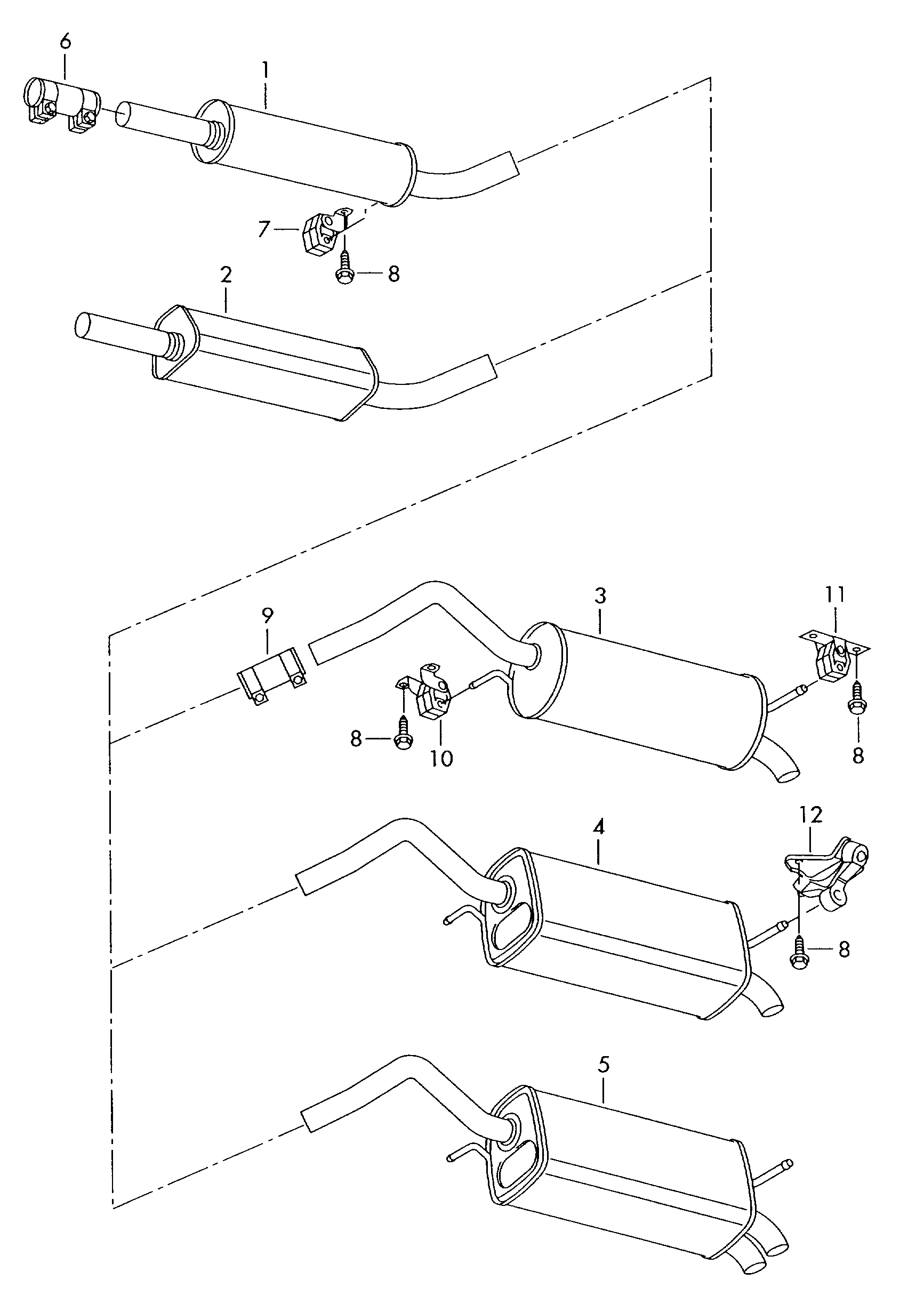 Seat 6Q0 253 144 - Кронштейн, втулка, система выпуска ОГ parts5.com