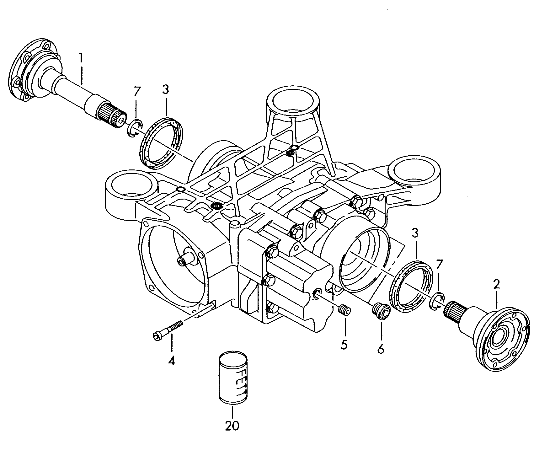 VW N 910 827 01 - Резьбовая пробка, картер коробки передач parts5.com