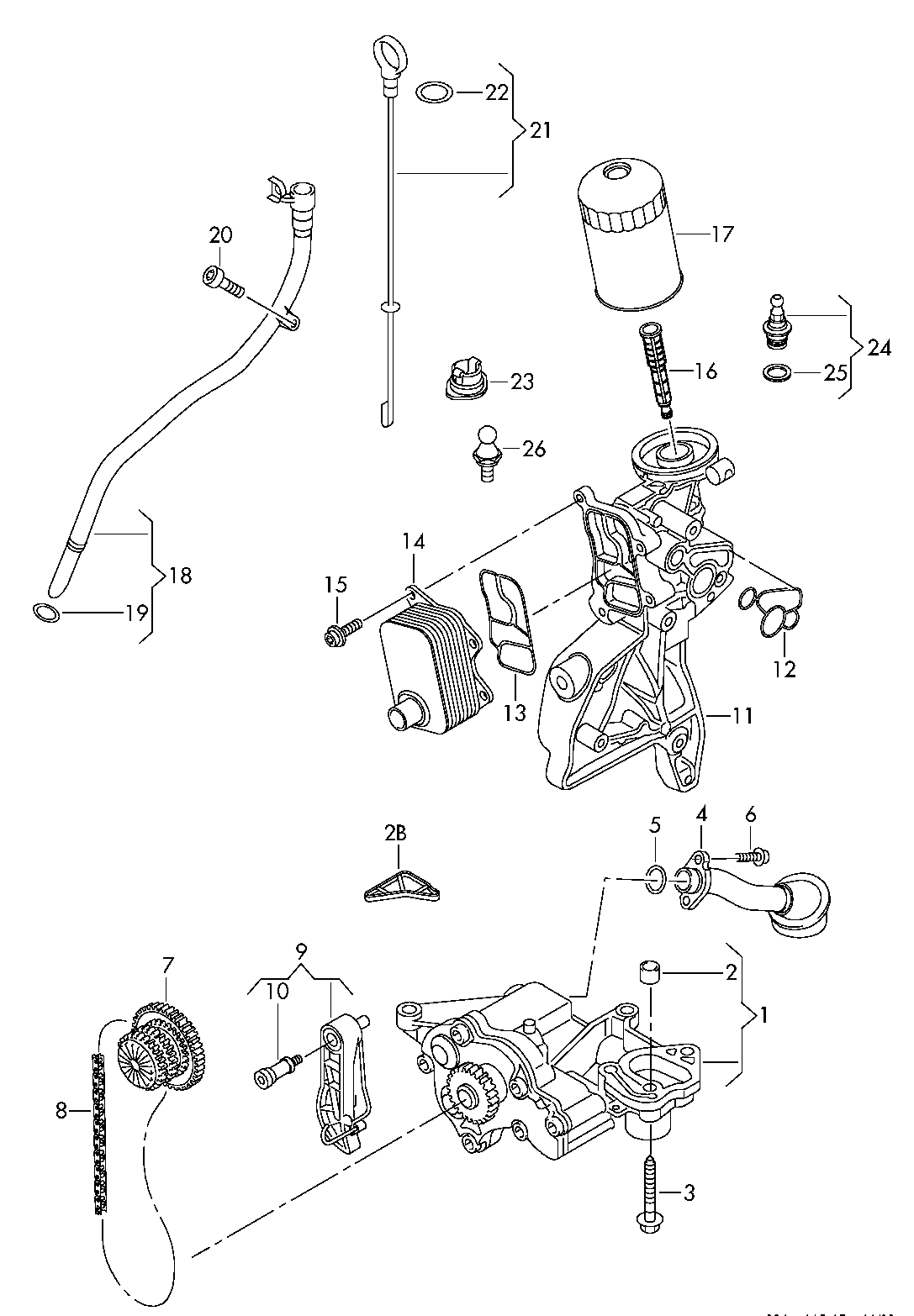 AUDI 06H 105 209 AT - Шестерня, коленчатый вал parts5.com