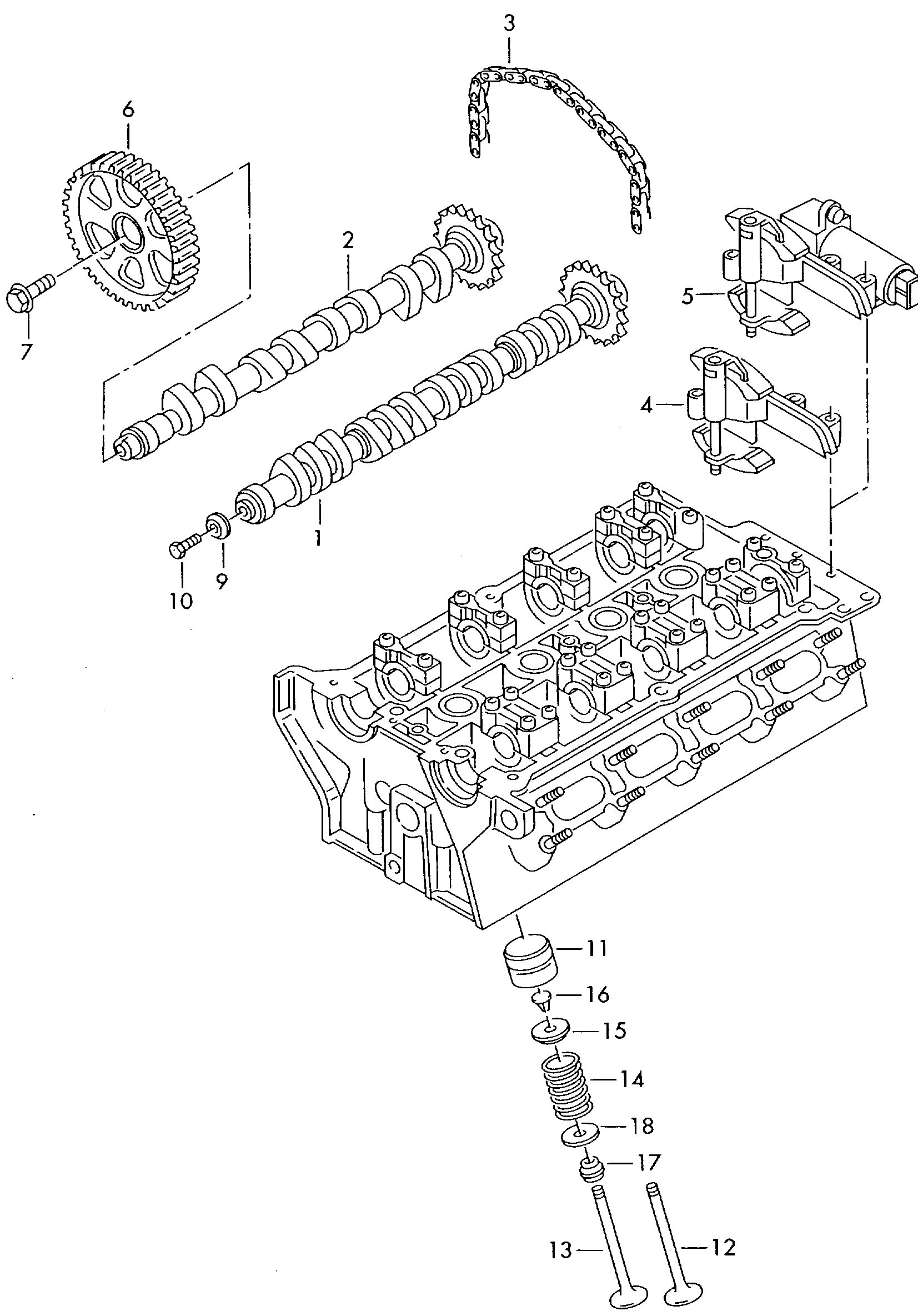 AUDI 058 109 088 K - Шестерня привода распределительного вала parts5.com