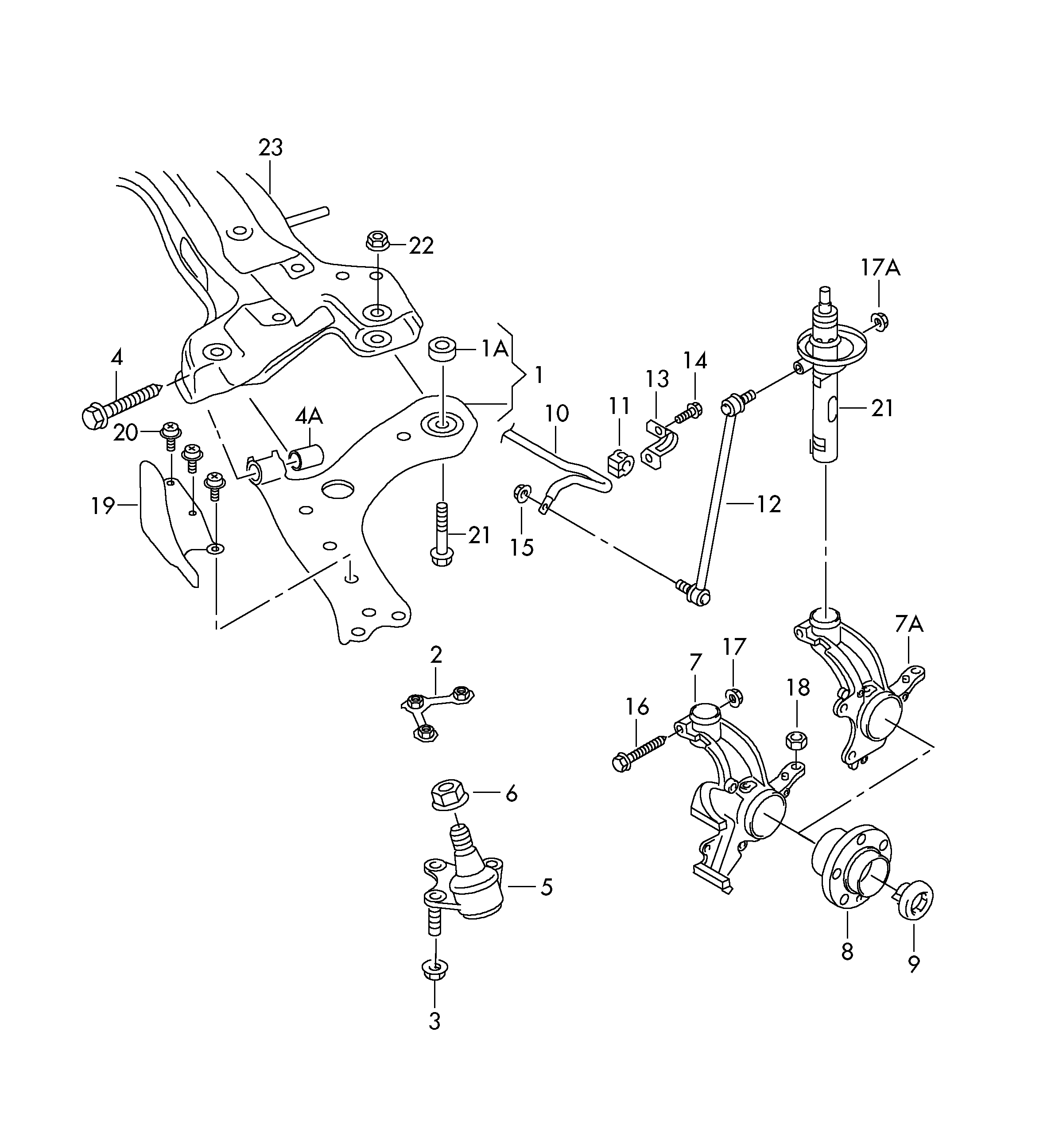 Skoda 6R0 407 365 - Шаровая опора, несущий / направляющий шарнир parts5.com