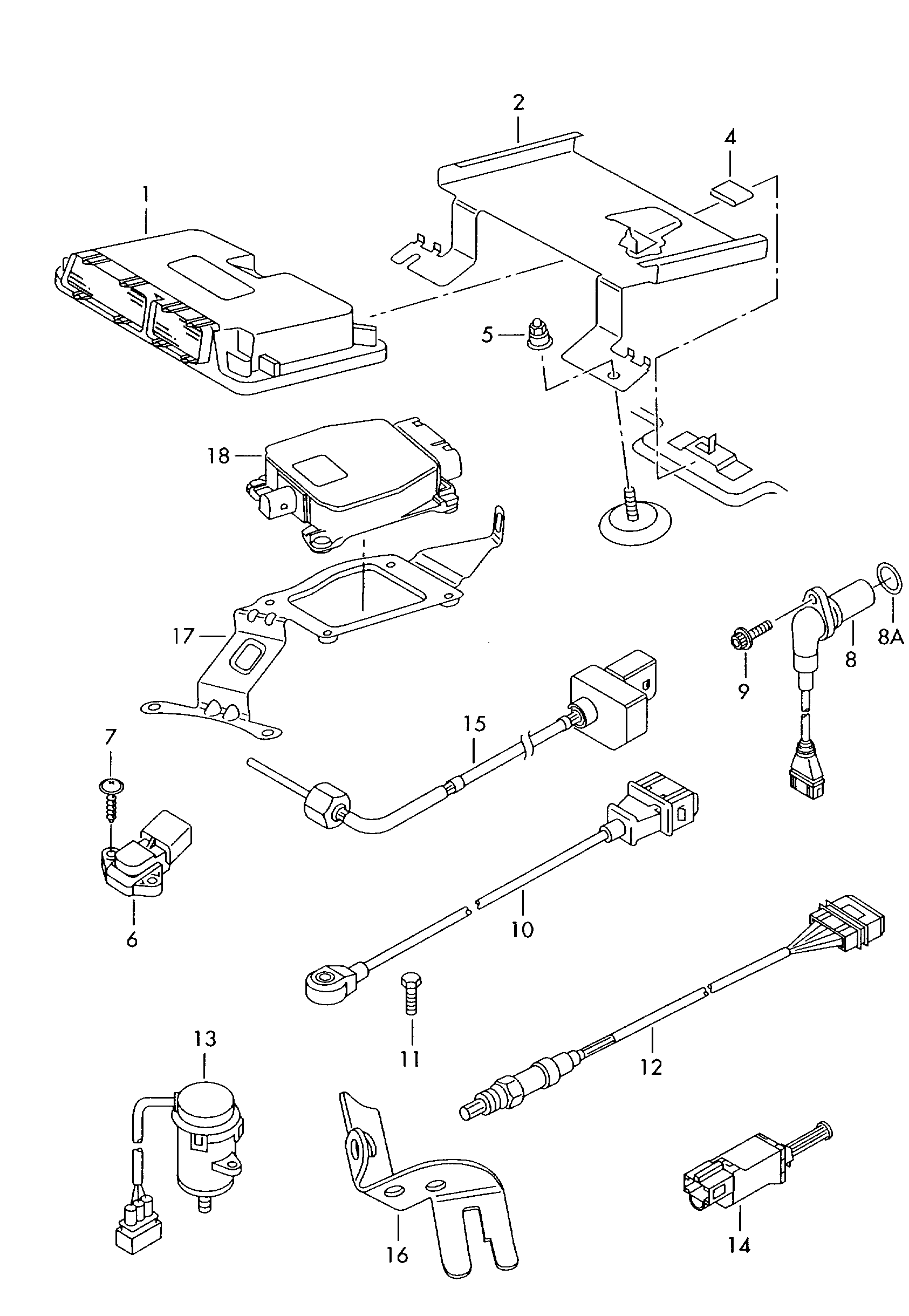 VW 06A  906  265P - Lambda Sensor parts5.com