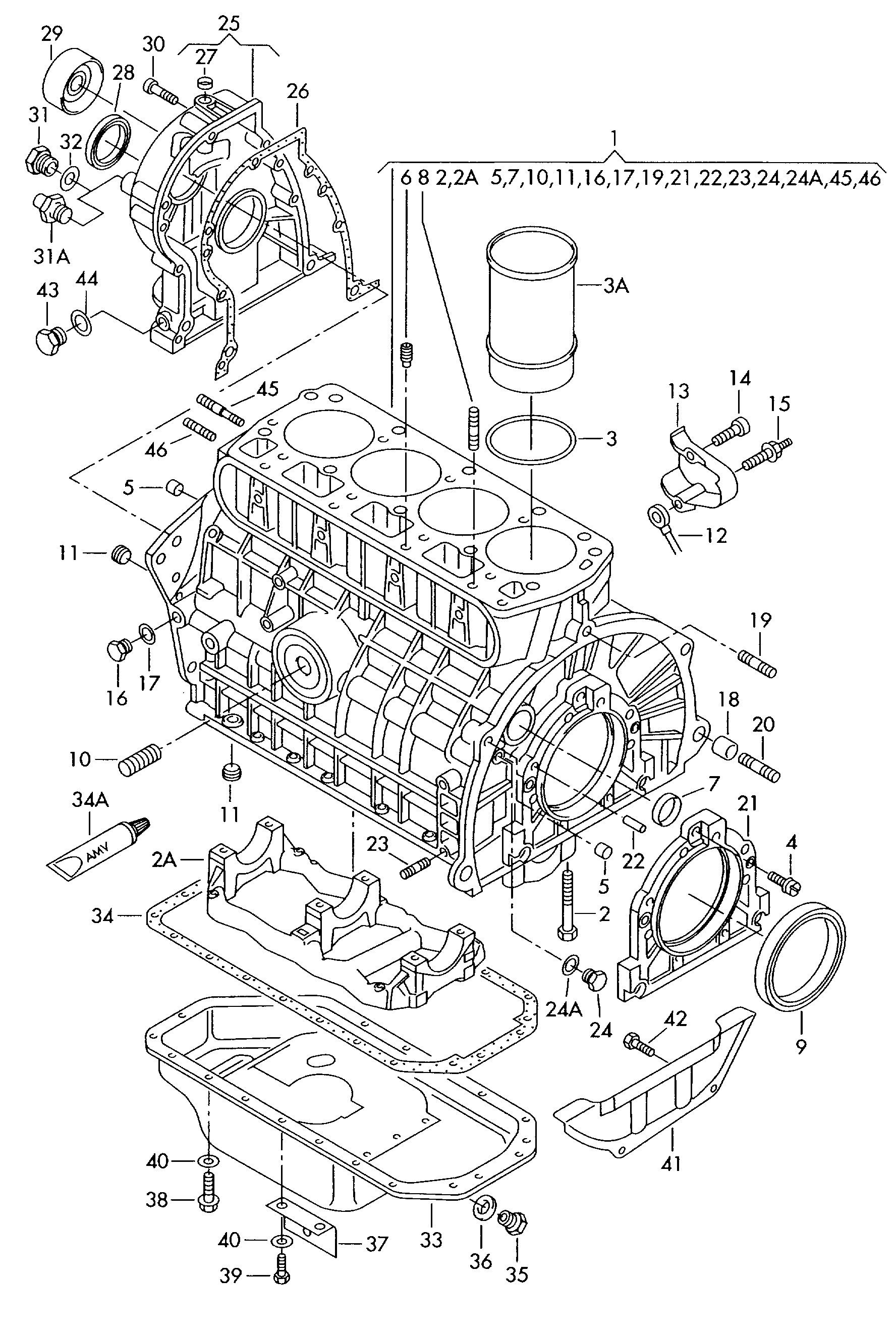 VW N  0444122 - Натяжной ролик, ремень ГРМ parts5.com