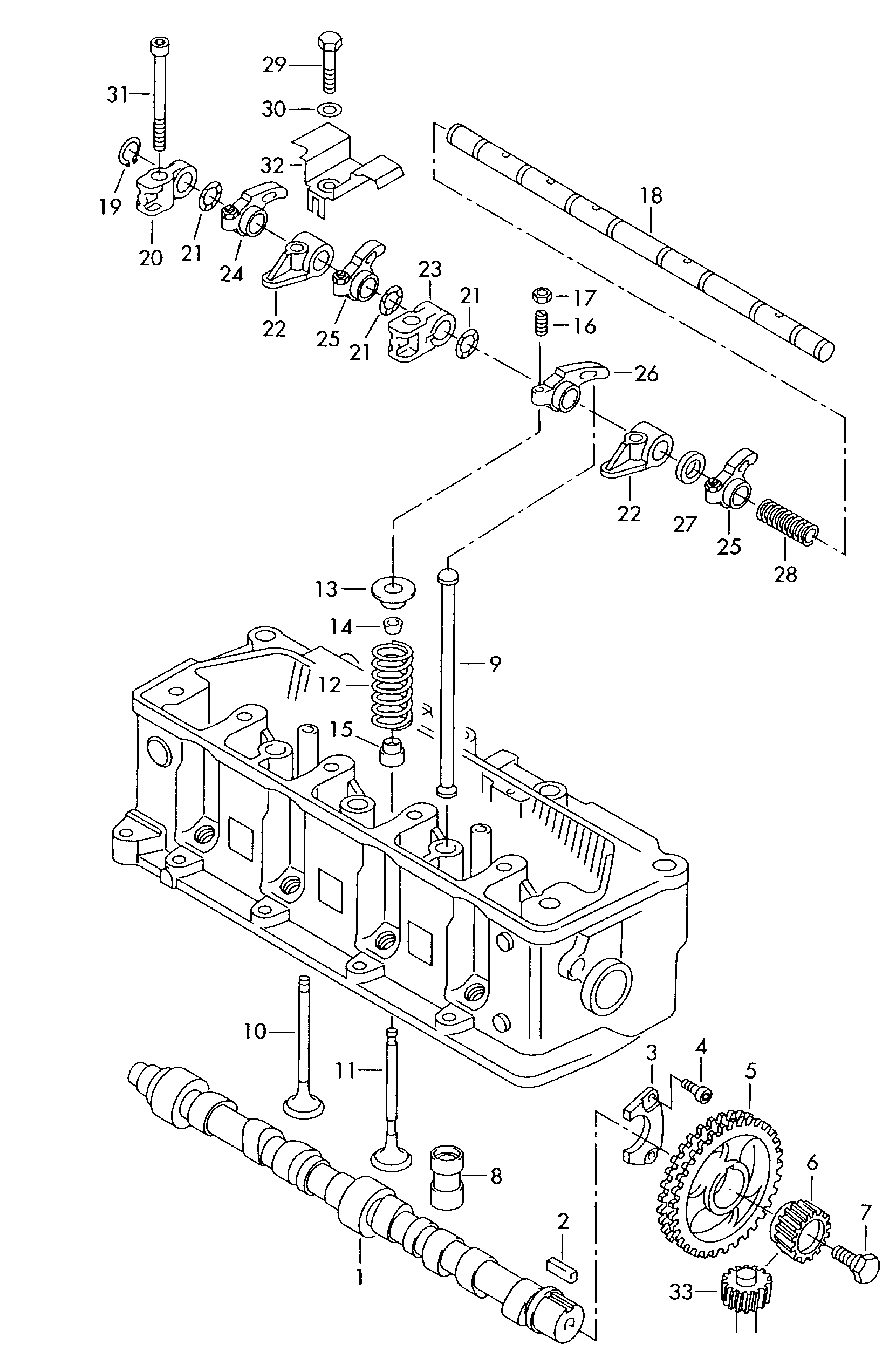 VAG 047 109 675 - Уплотнительное кольцо, стержень клапана parts5.com