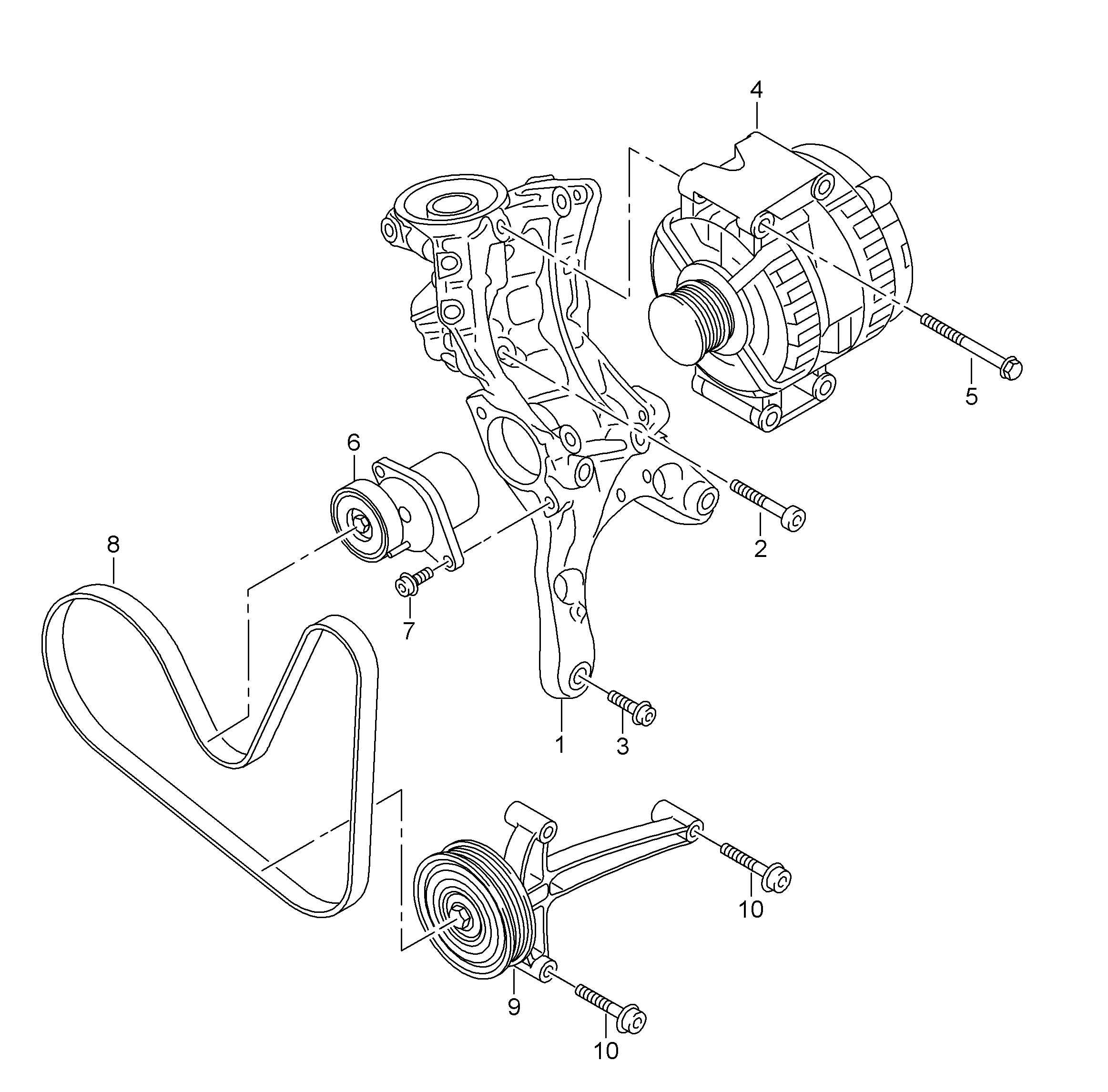 VAG 06L903137A - Поликлиновой ремень parts5.com