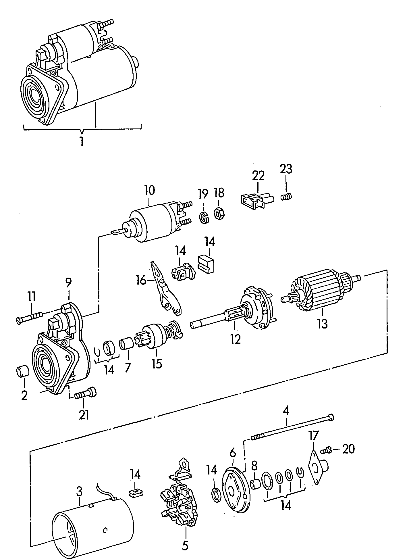 VAG 02T 911 023G - Стартер parts5.com