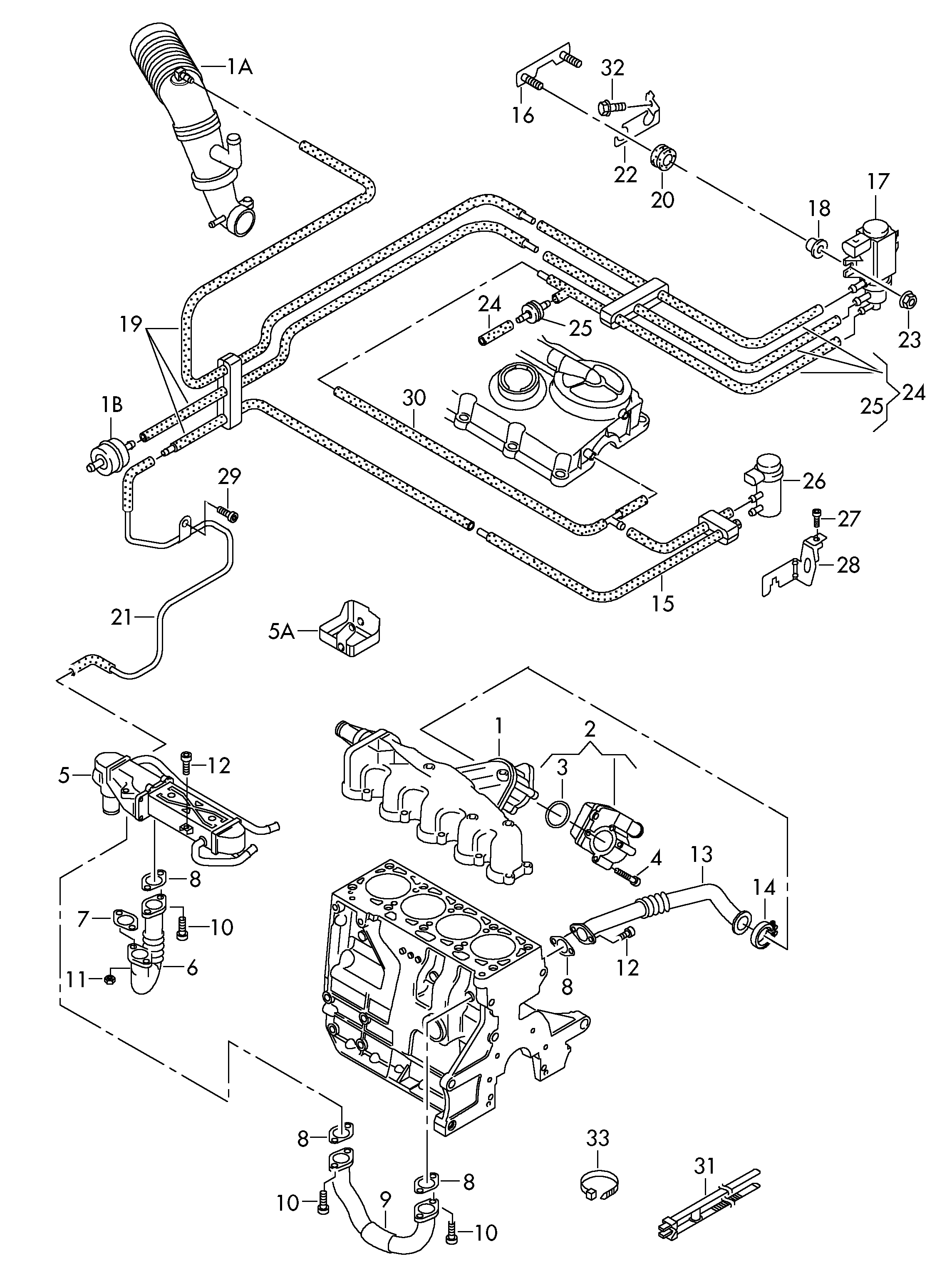 Seat 03P131512D - Клапан возврата ОГ parts5.com