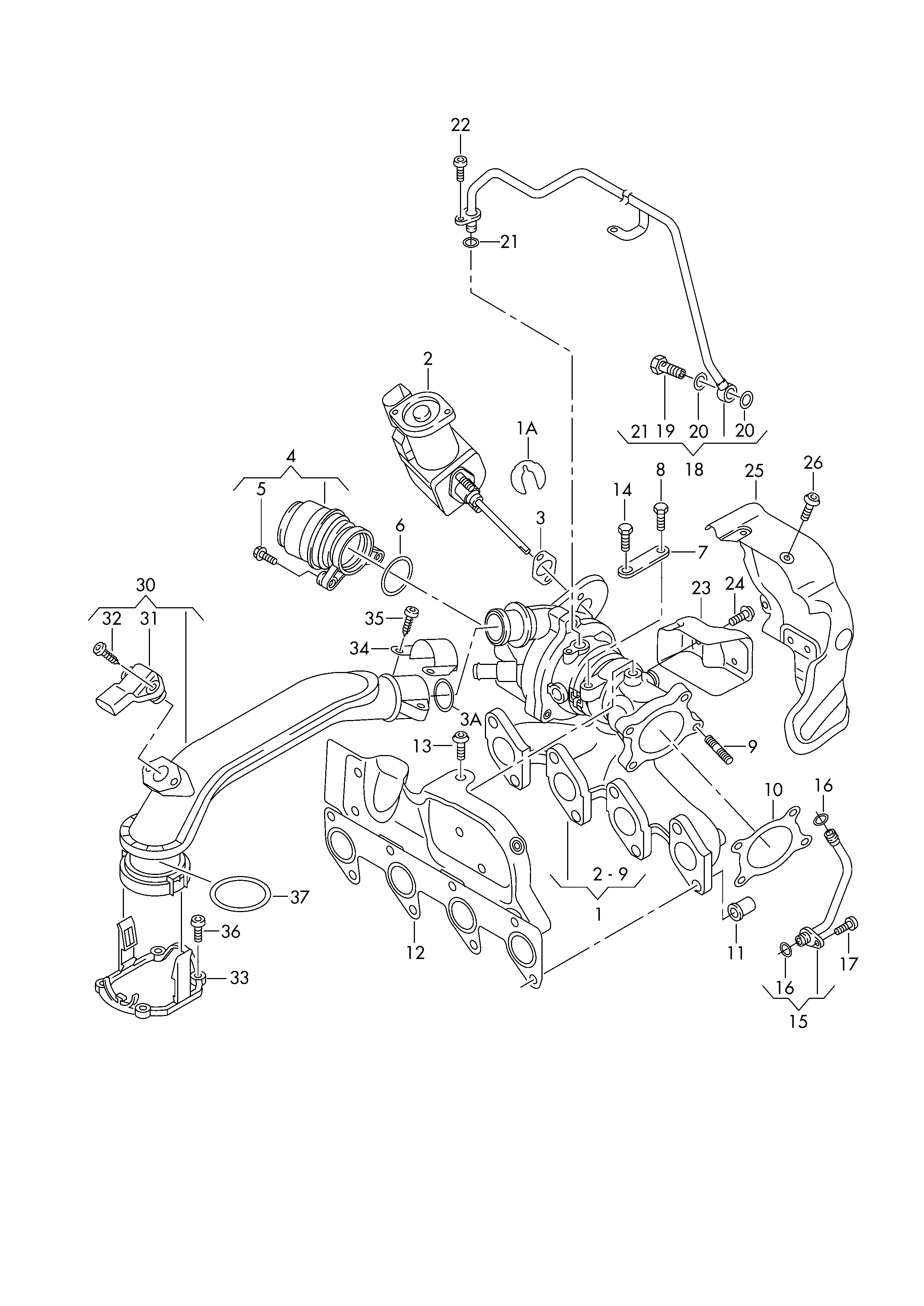 Seat 03F 253 041 AA - Прокладка, выпускной коллектор parts5.com