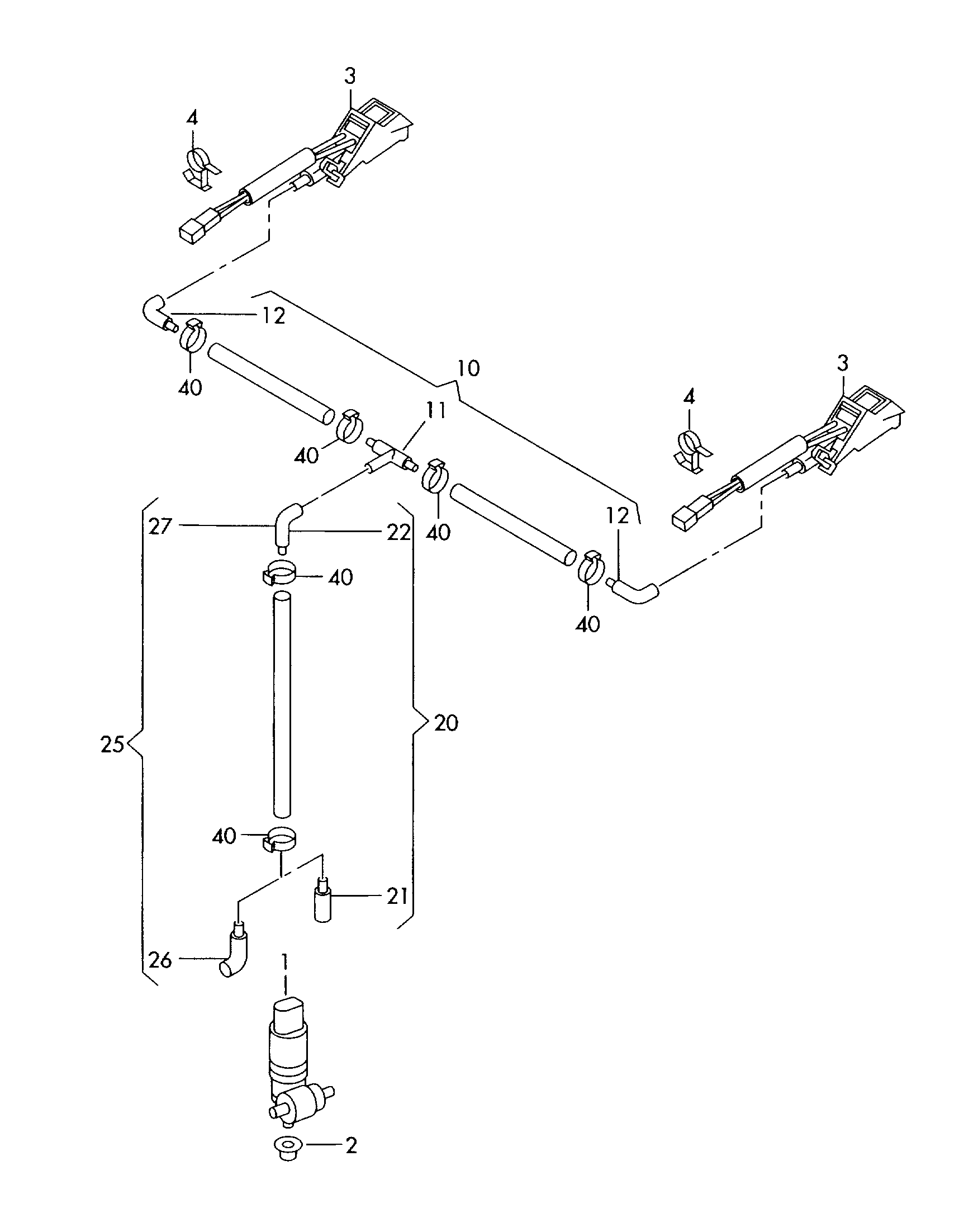 Skoda 1Z0955985+ - Распылитель, форсунка, система очистки фар parts5.com