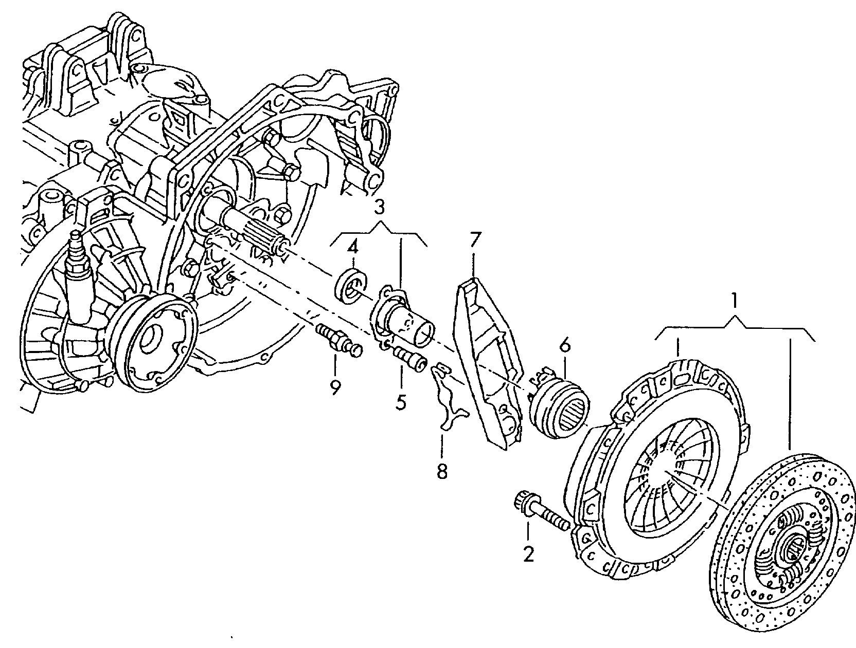 VW 06F141015B - Комплект сцепления parts5.com