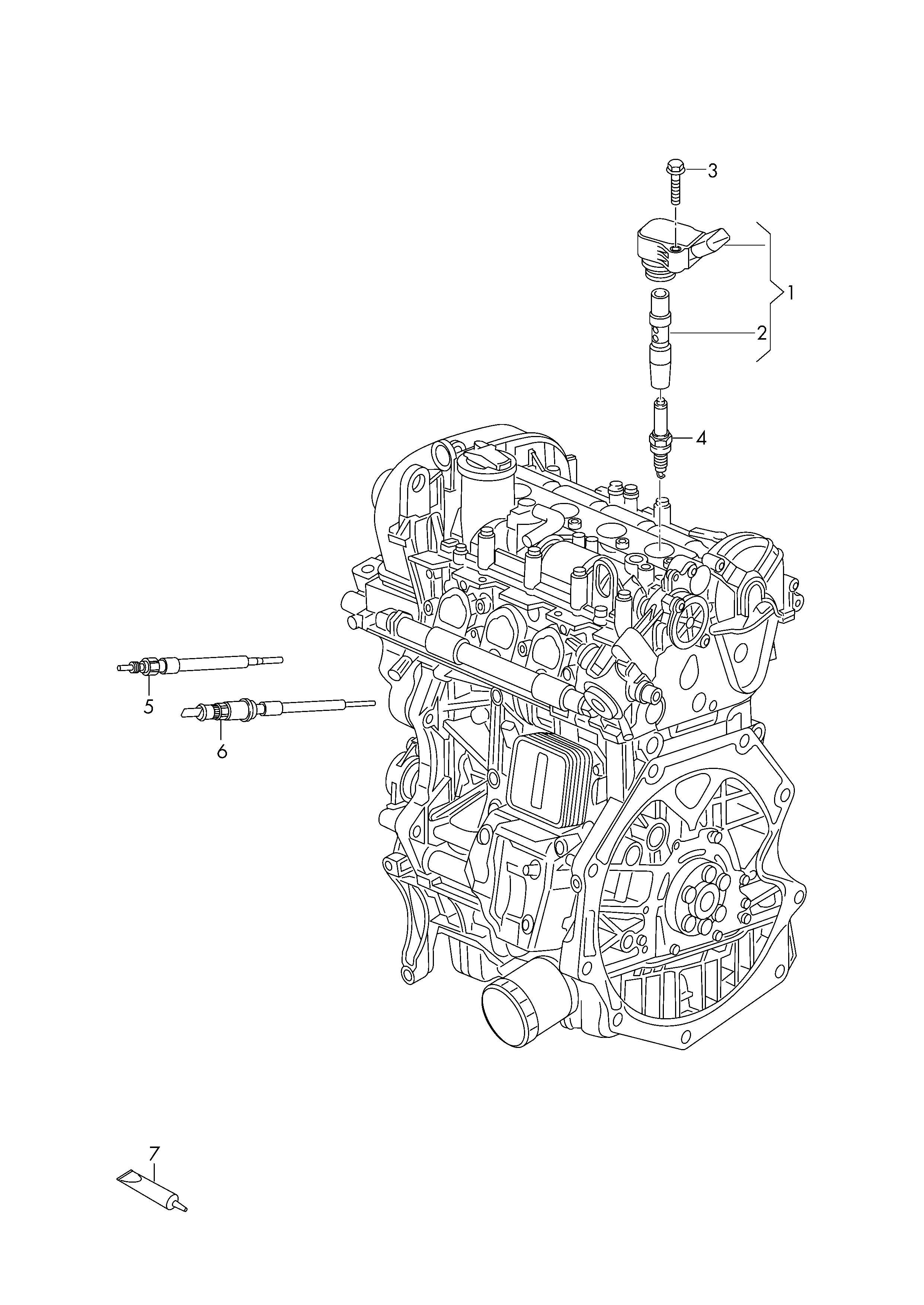 Seat 03L 963 319 - Свеча накаливания parts5.com