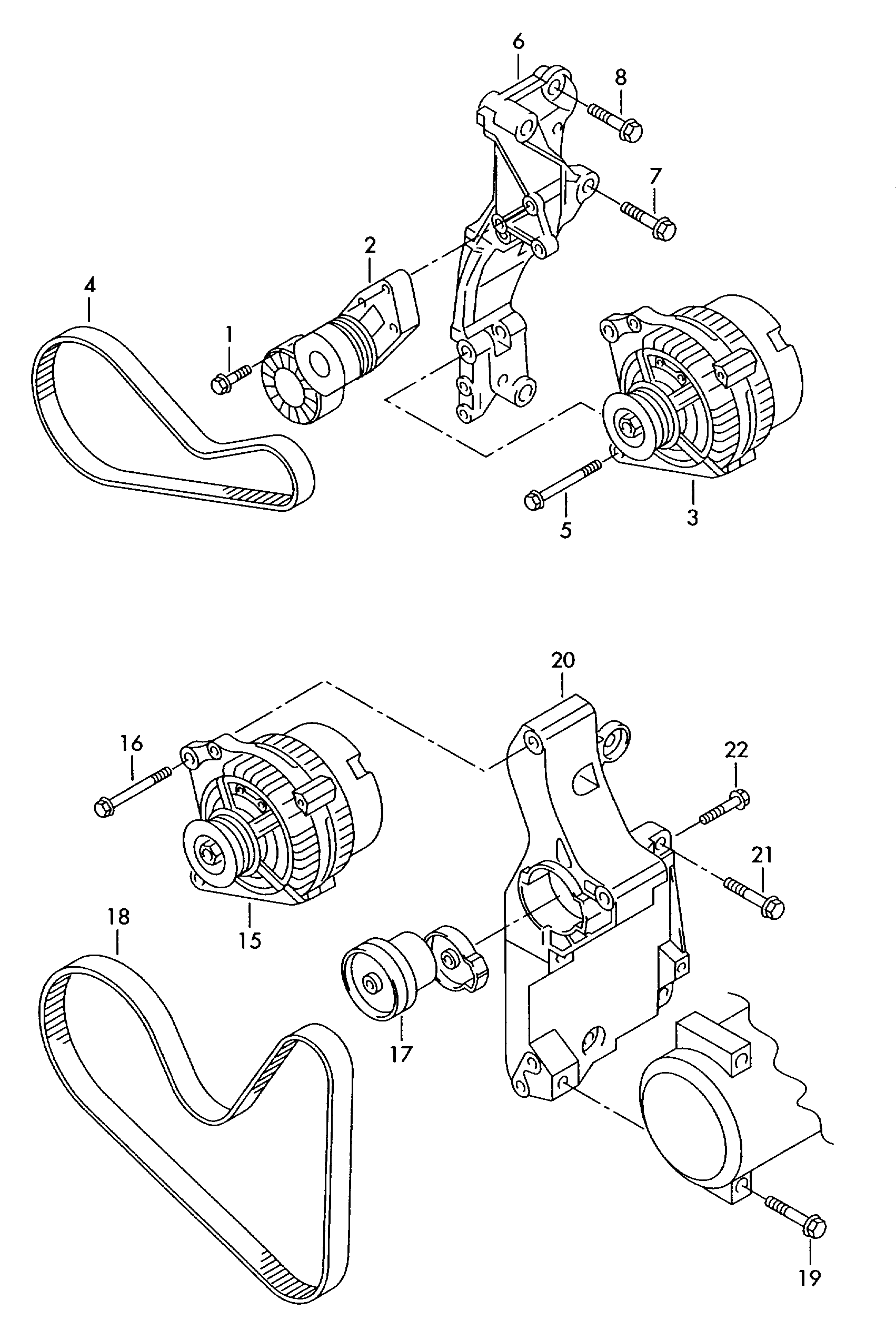 Skoda 038 903 137 AA - Поликлиновой ремень parts5.com