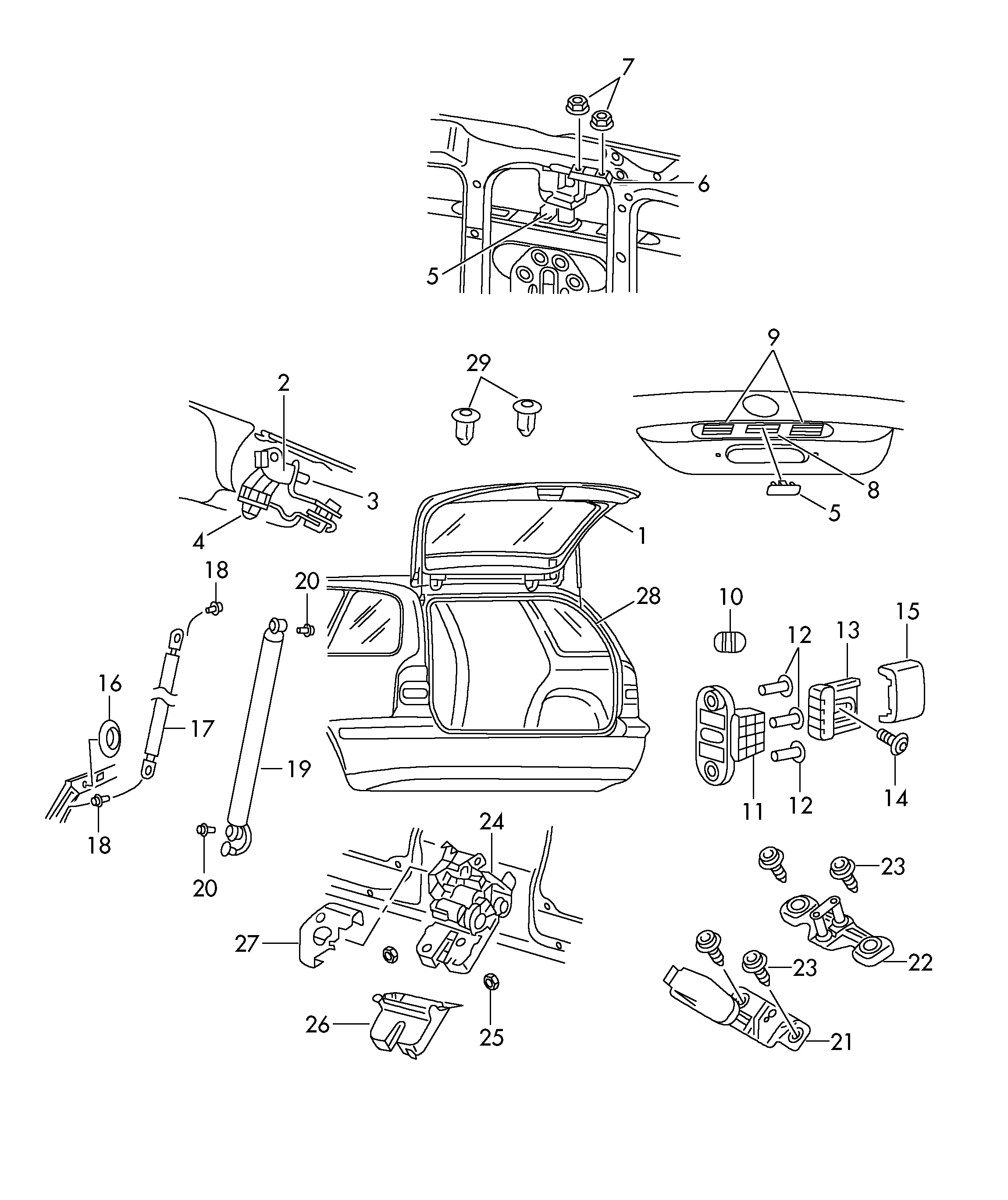 Skoda 5J0827566E - Ручка двери parts5.com