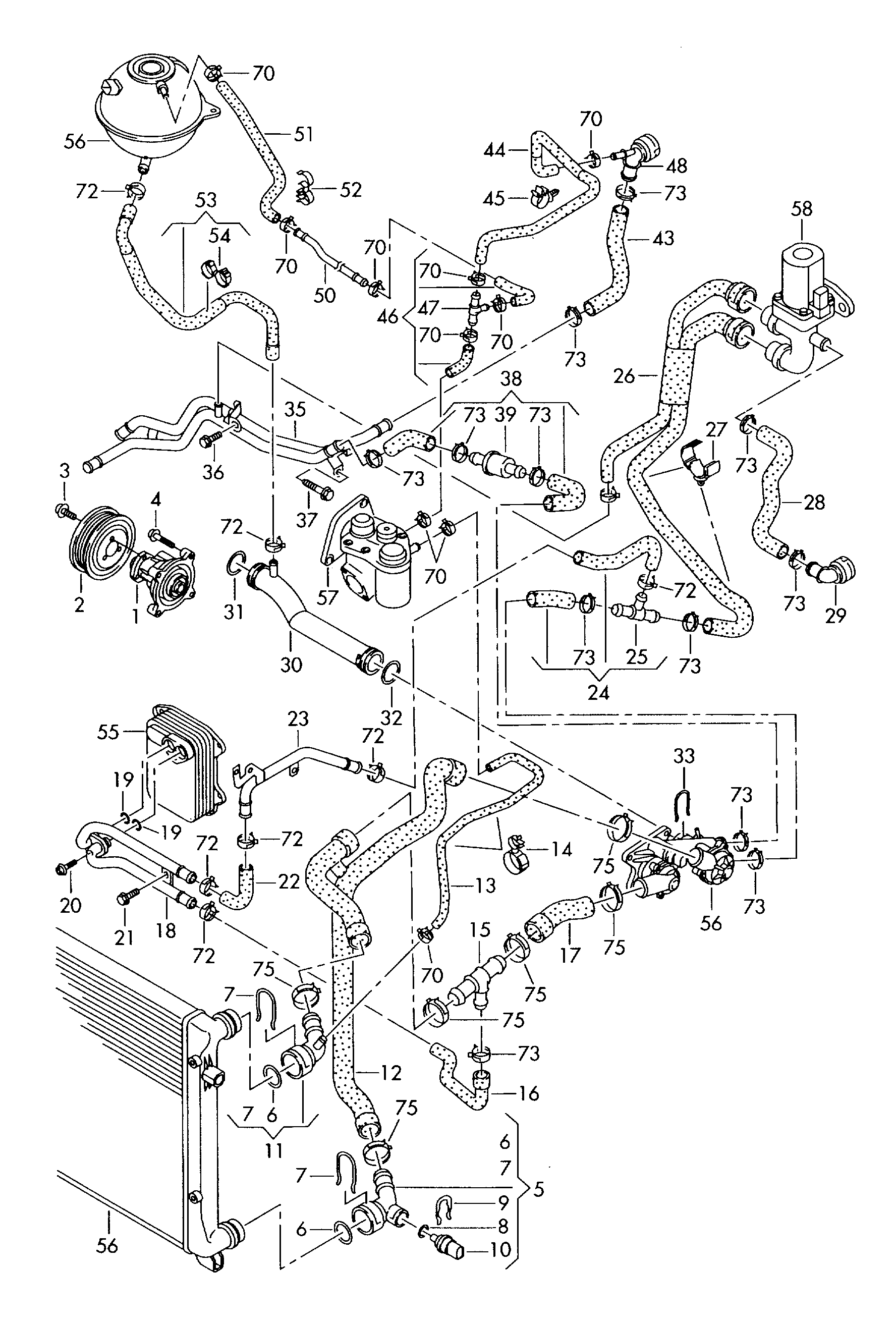 VAG 03C 121 008F - Водяной насос parts5.com