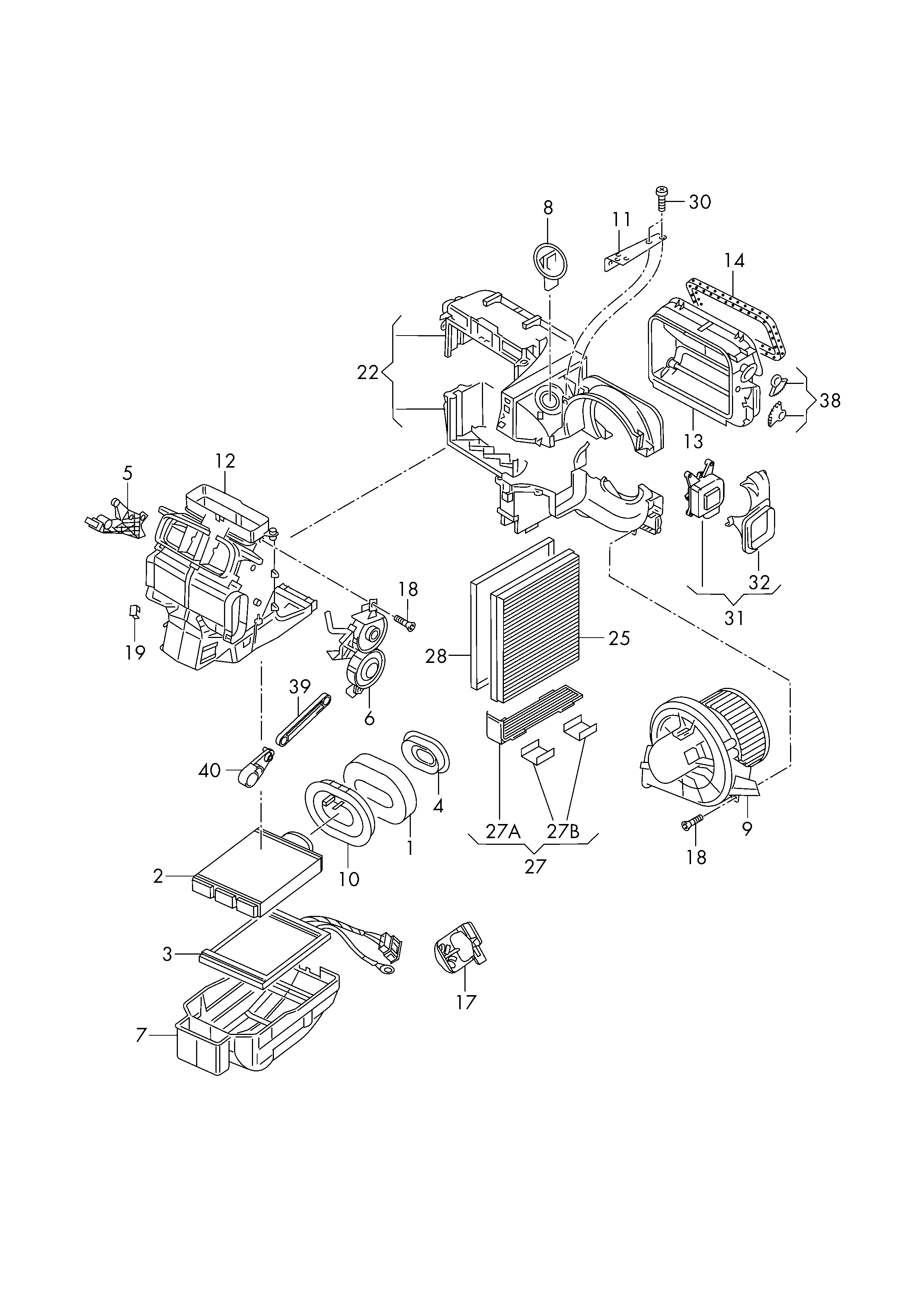 AUDI 6R0 820 367 - Фильтр воздуха в салоне parts5.com