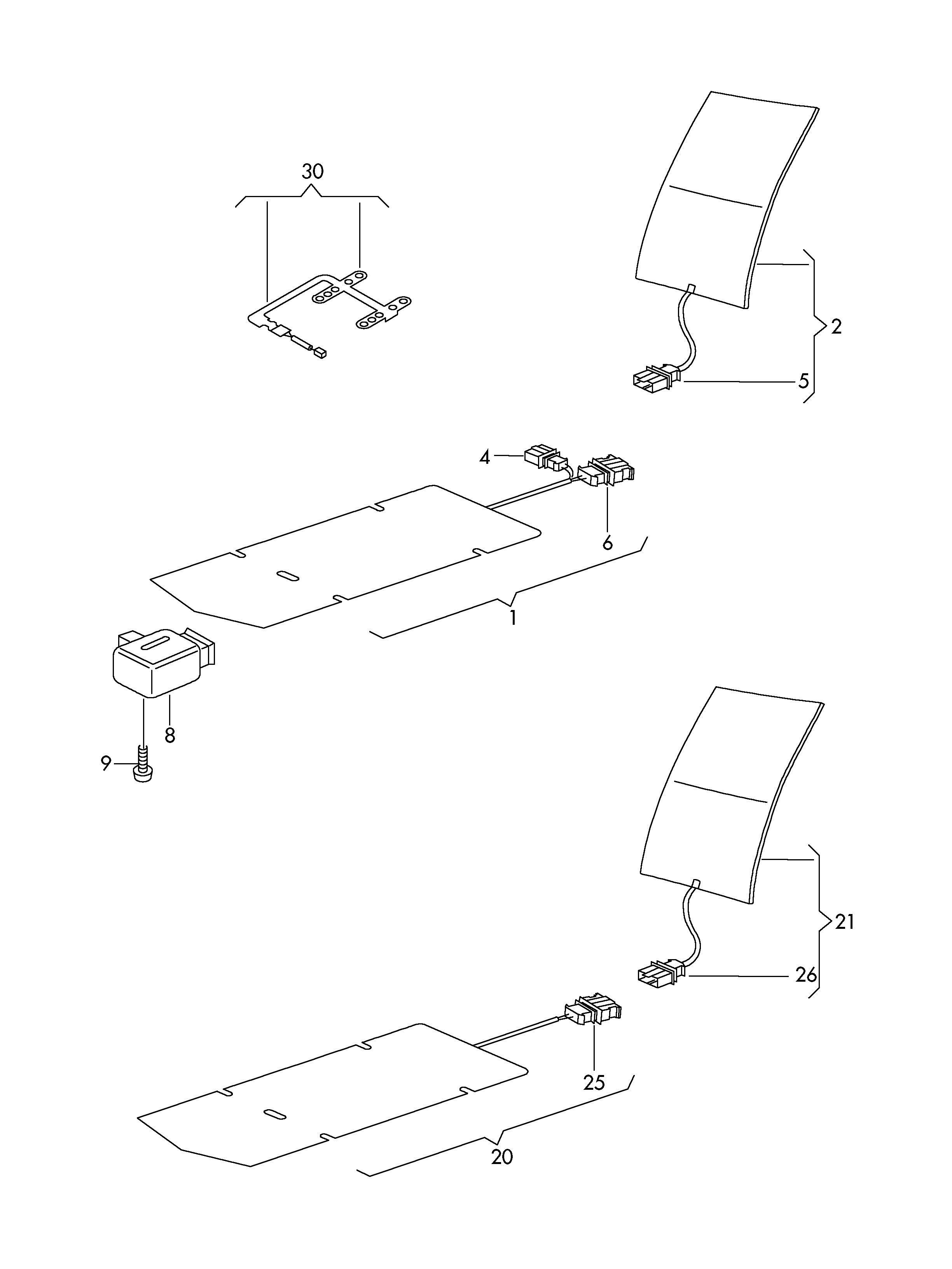 VAG 1Z0959772C - Блок управления, подогрев сидений parts5.com