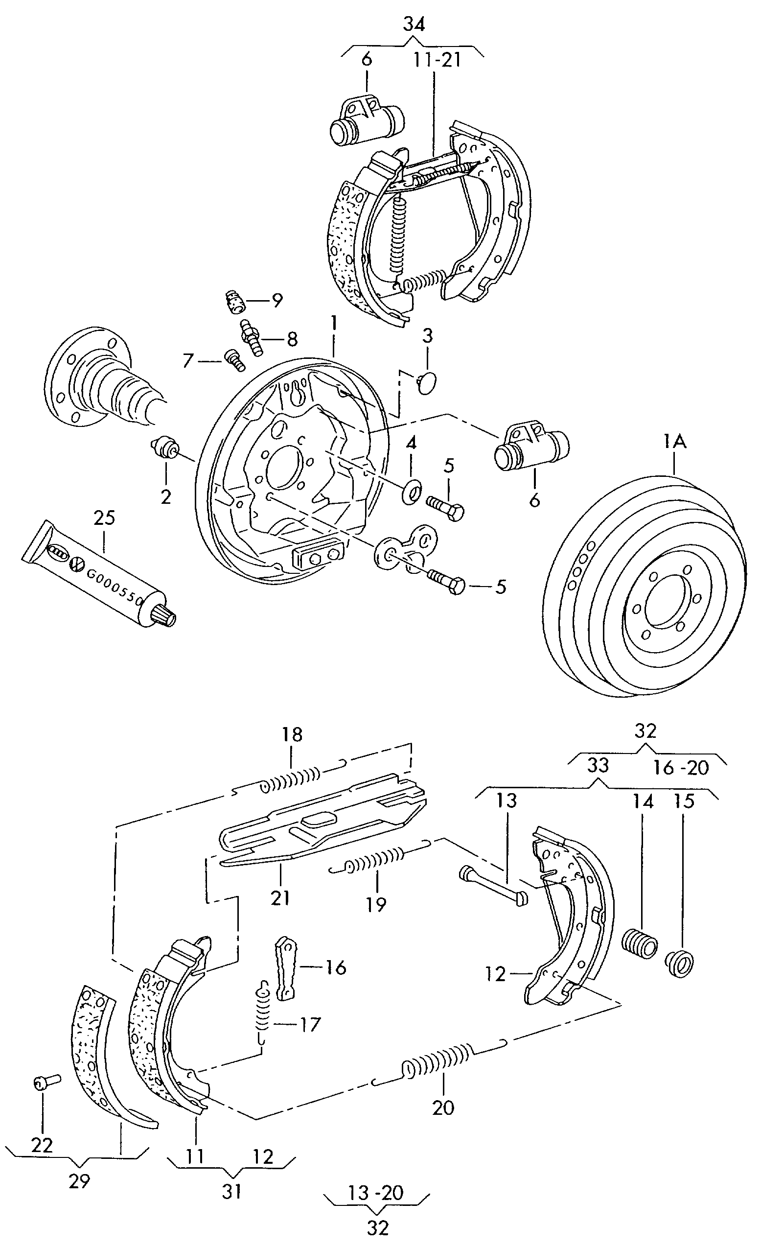 VAG 6R0 609 617C - Тормозной барабан parts5.com