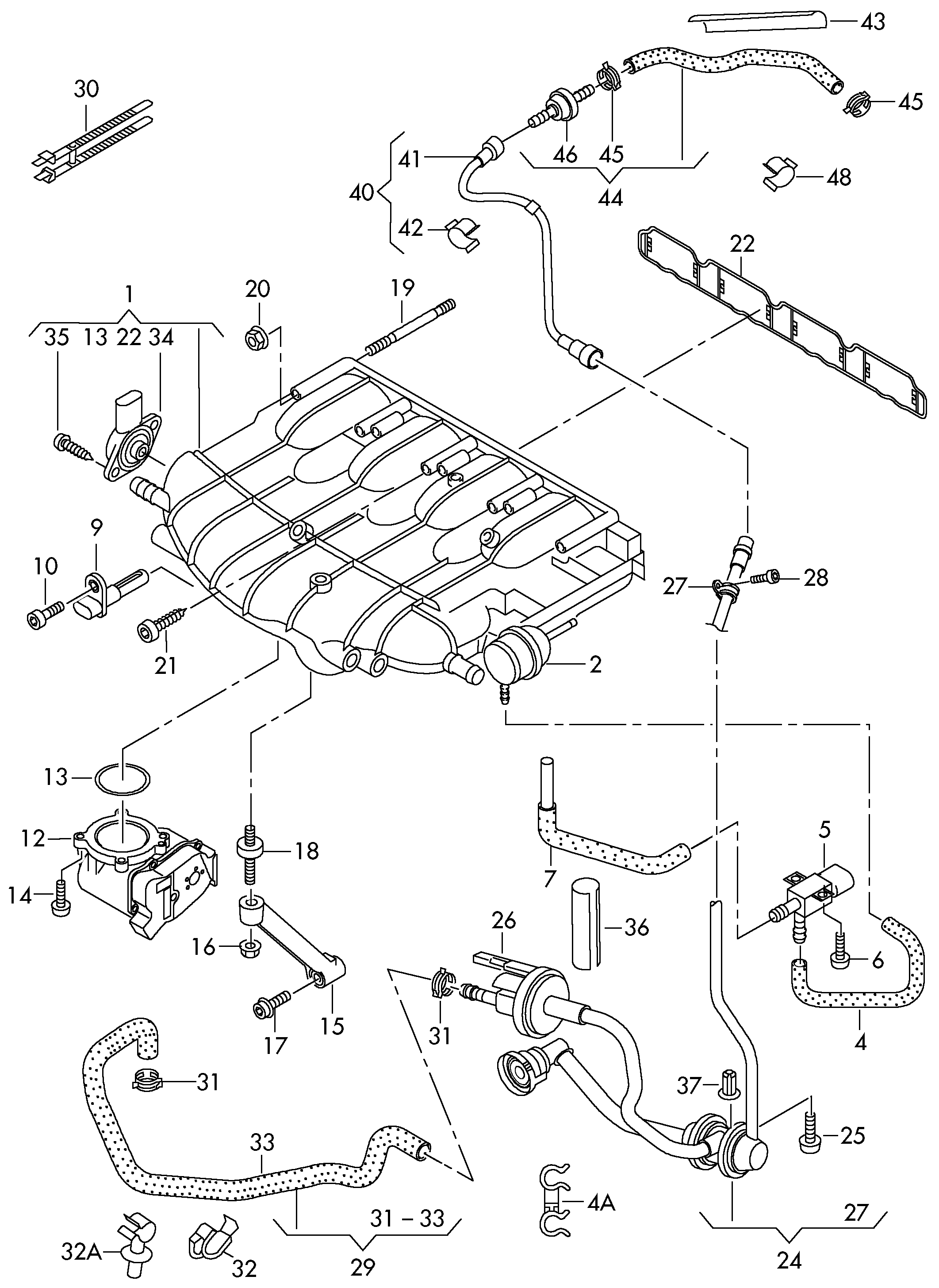 Skoda 06J 133 781AS - Клапан вентиляции, топливный бак parts5.com