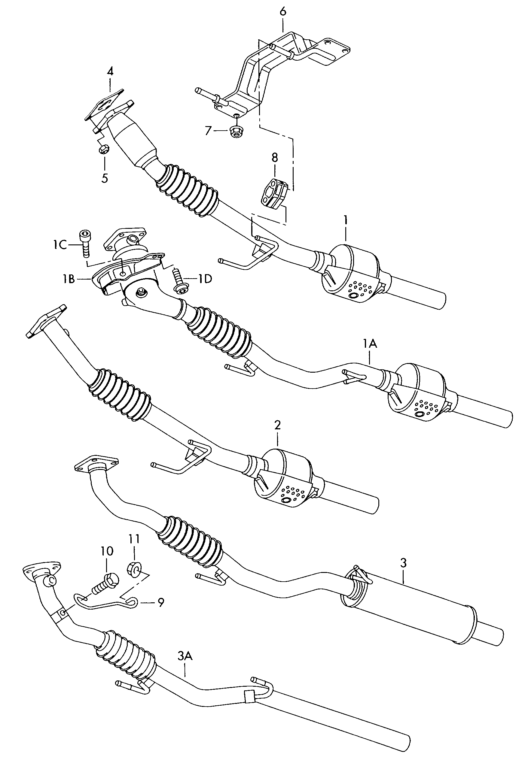 Seat 6Q0254502SX - Катализатор parts5.com