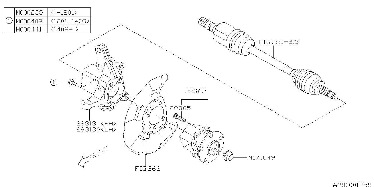 Subaru 902170049 - Комплект подшипника ступицы колеса parts5.com