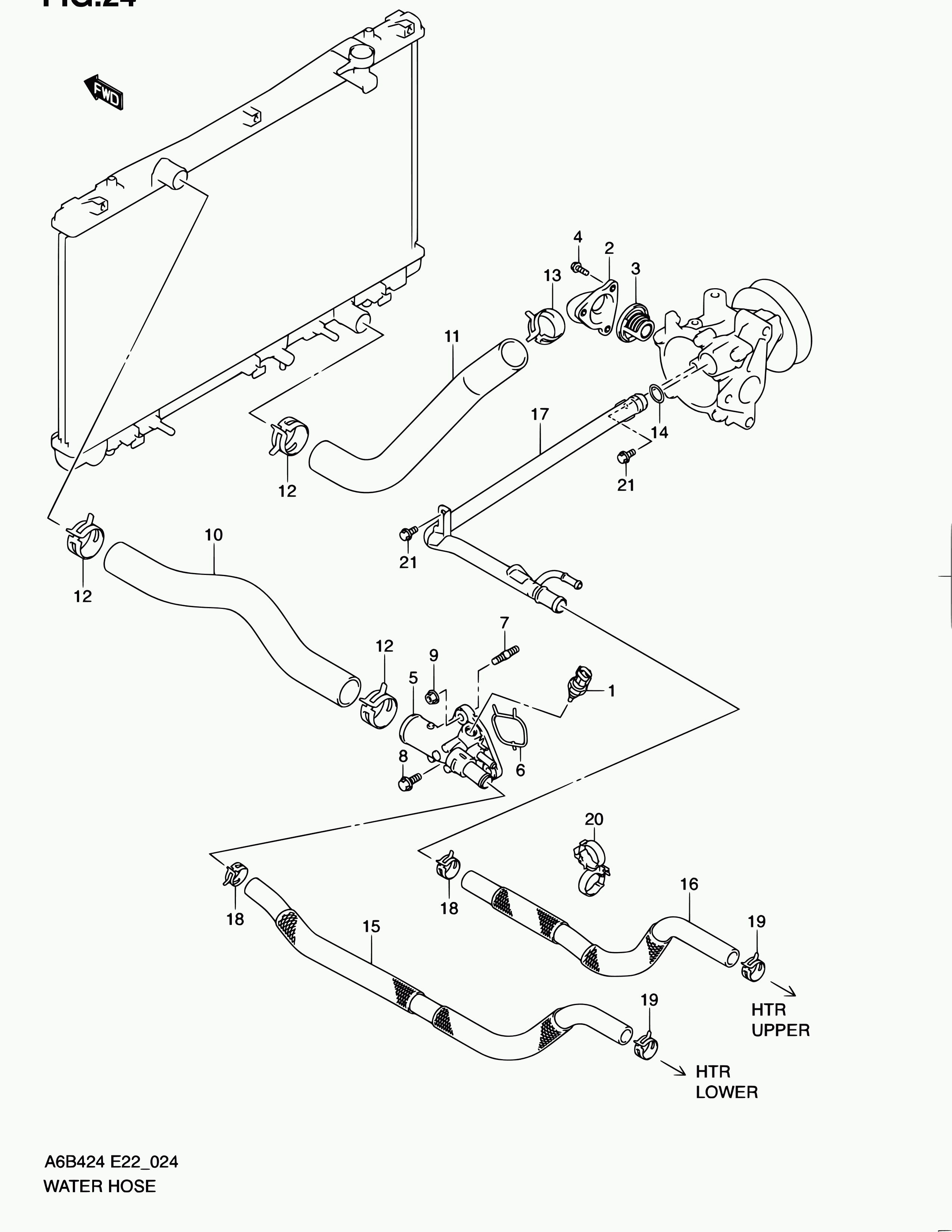 FIAT 17670-63J00 - Термостат, охлаждающая жидкость parts5.com