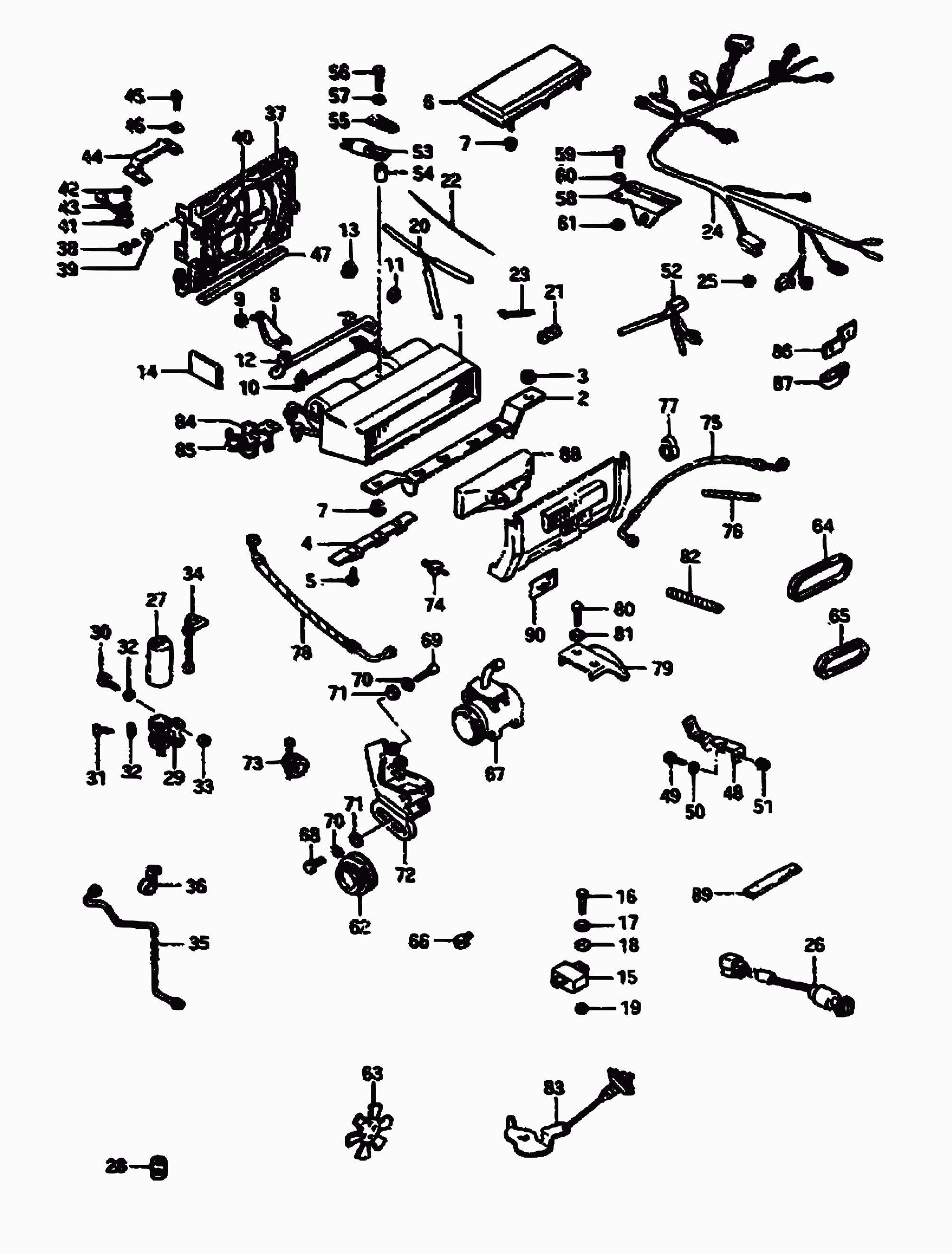 Bedford 95142-80000 - Клиновой ремень, поперечные рёбра parts5.com